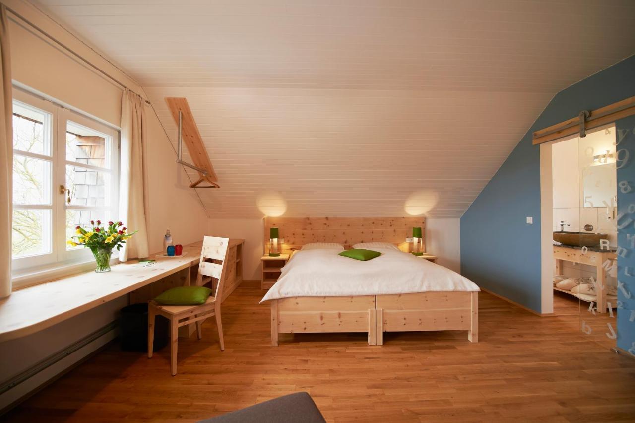 Doppelzimmer mit Gartenblick