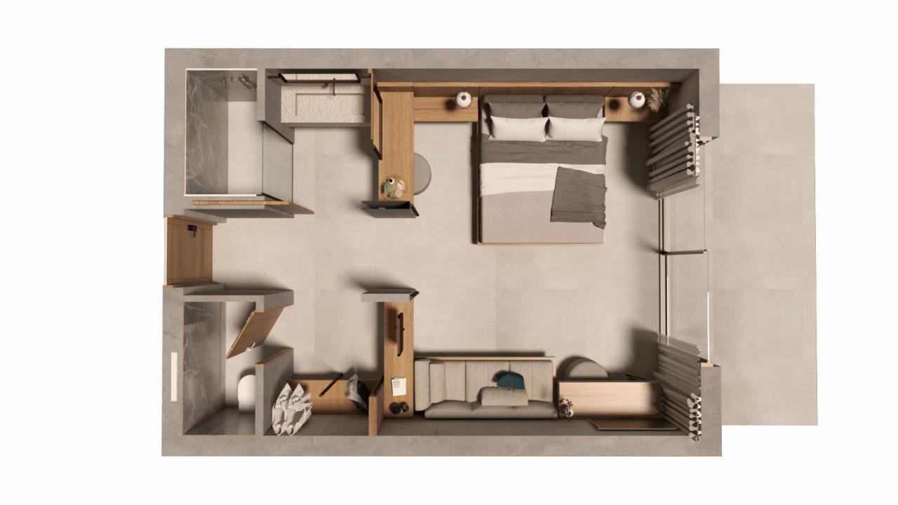 Habitación Deluxe con acceso a la piscina