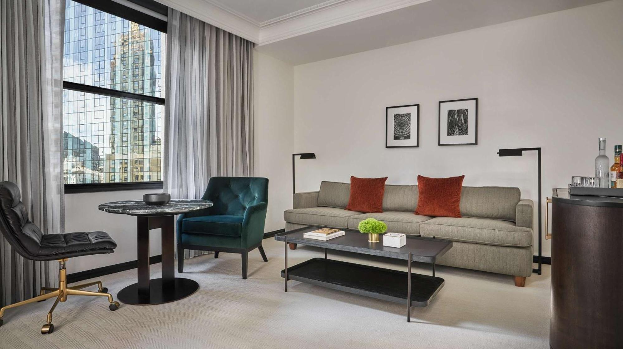 Suite Esquinera de 1 dormitorio con vistas al río