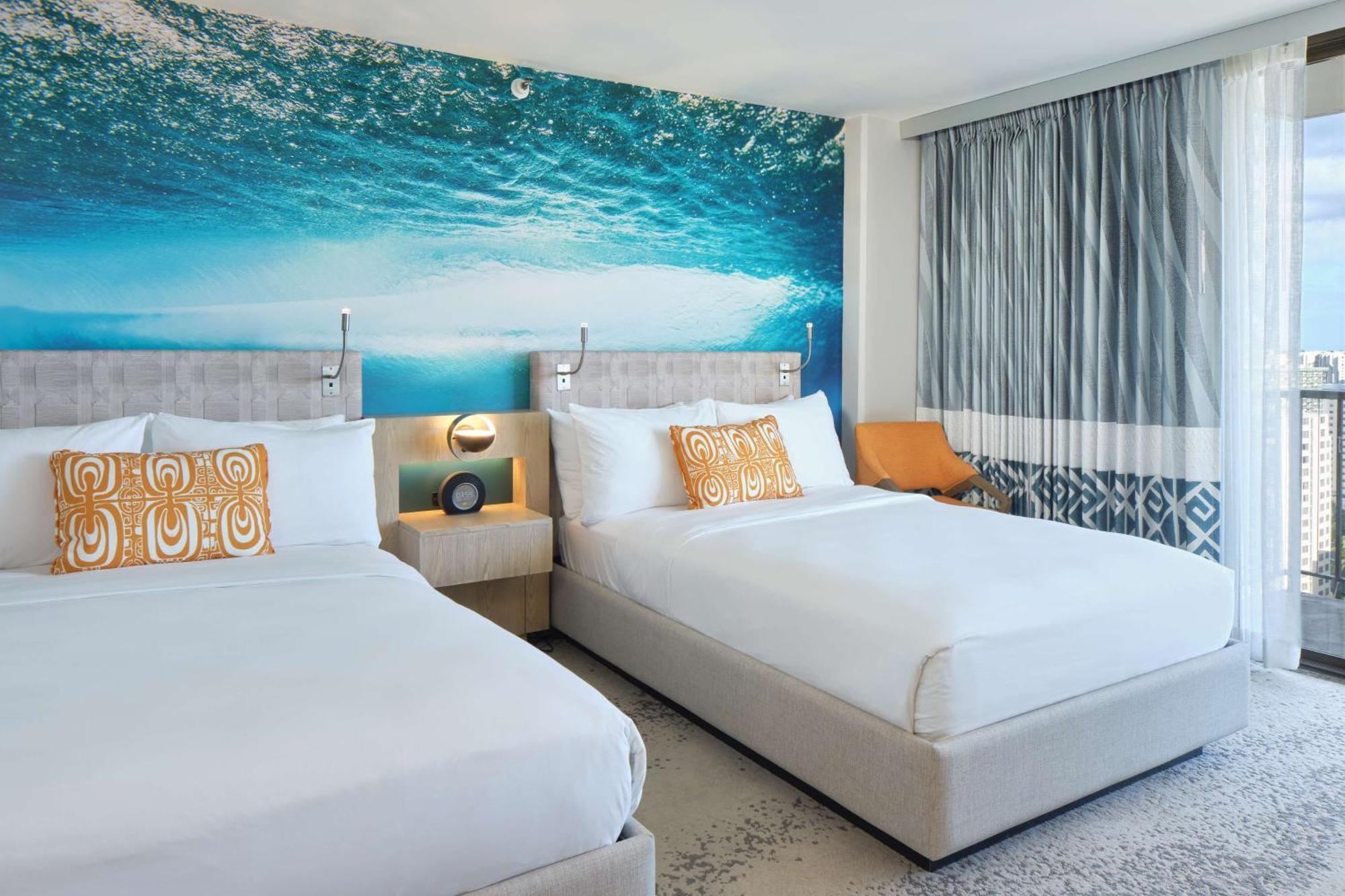 Accessible Ocean View 2 Double Beds