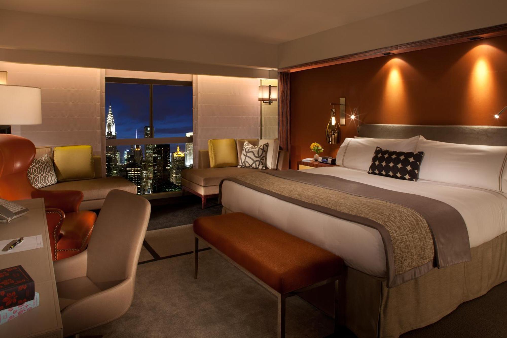 Habitación Doble Deluxe con cama extragrande y vistas a la ciudad