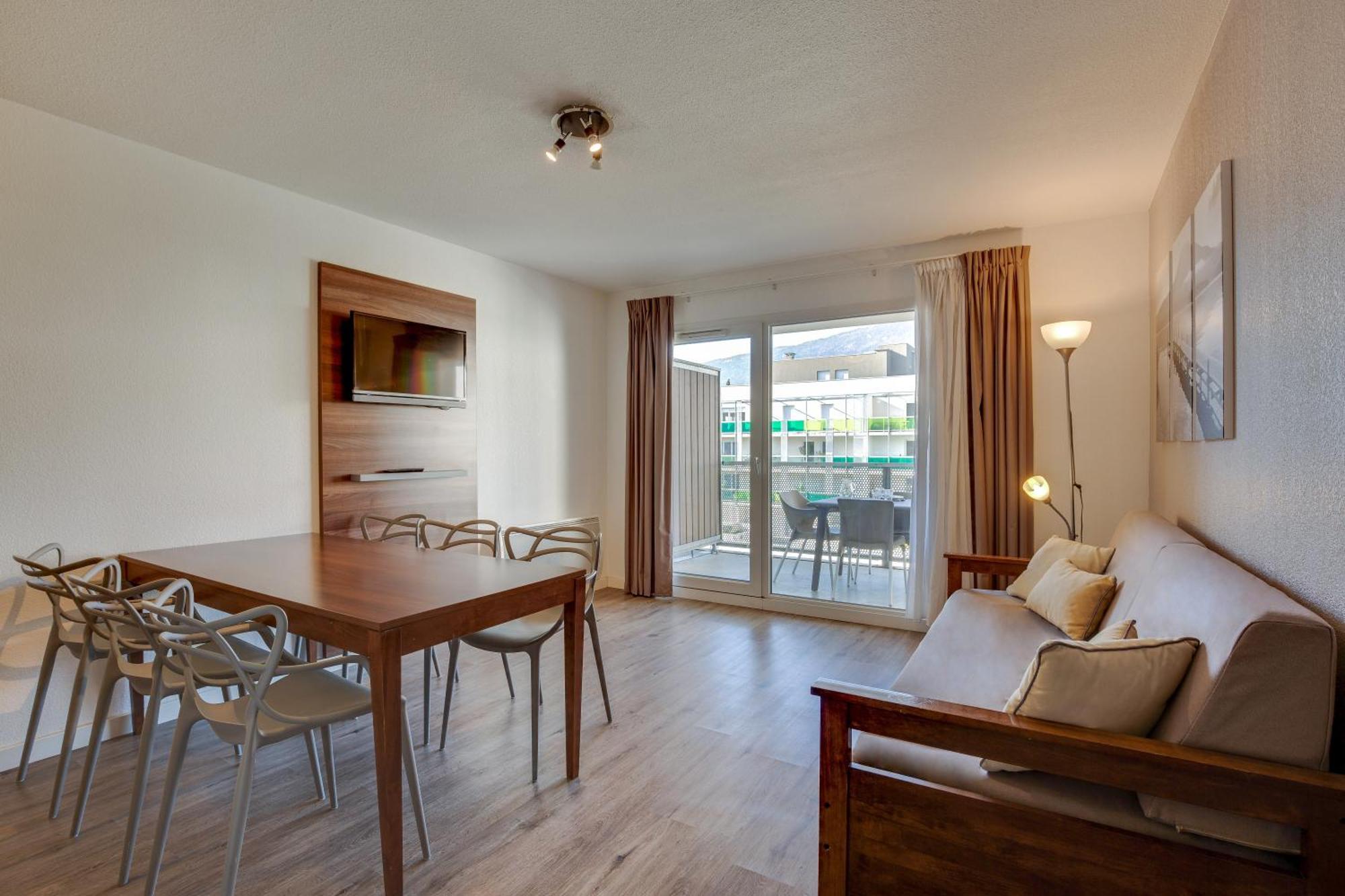Two-Bedroom Apartment Balcony