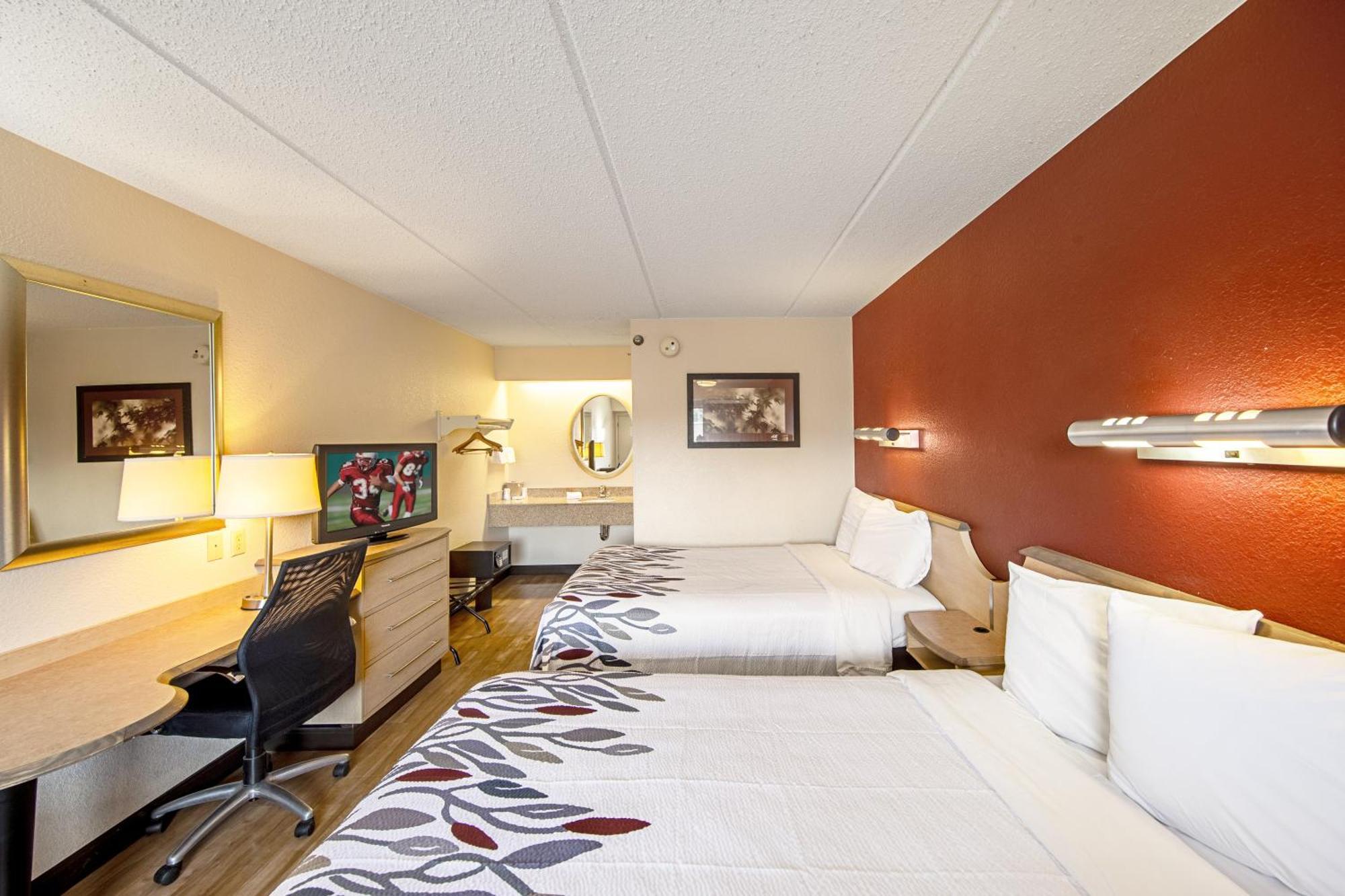 Standard Room Two Double Beds Smoke