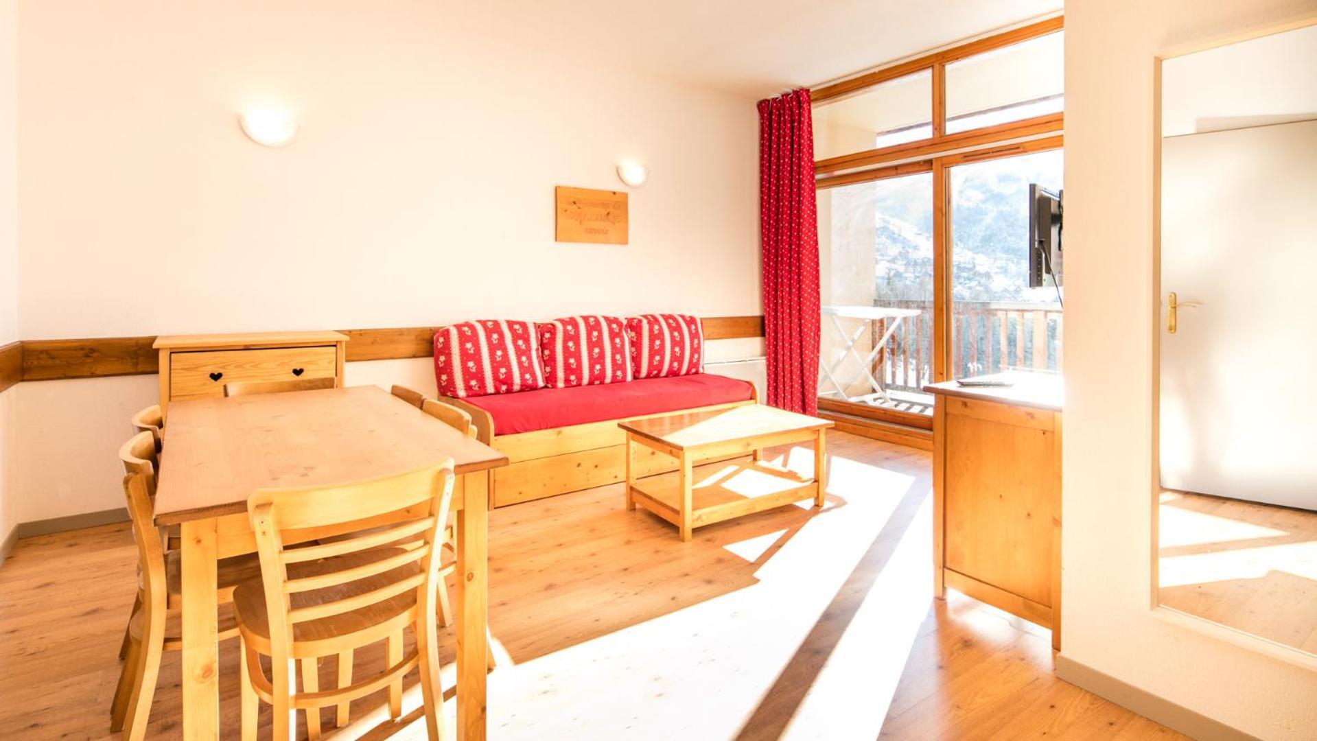 1 Bedroom Apartment sleeping area