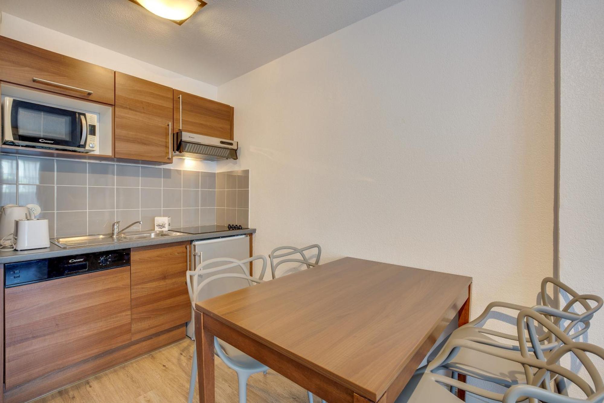 One-Bedroom Apartment Balcony