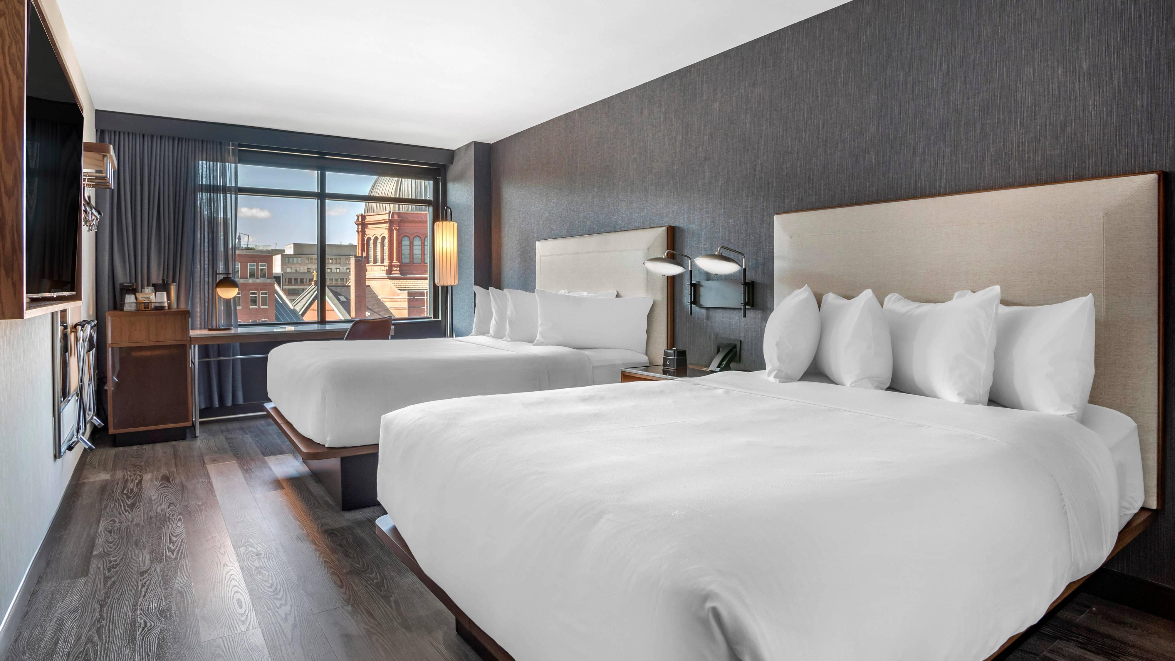 Queen Room with Two Queen Beds - High Floor