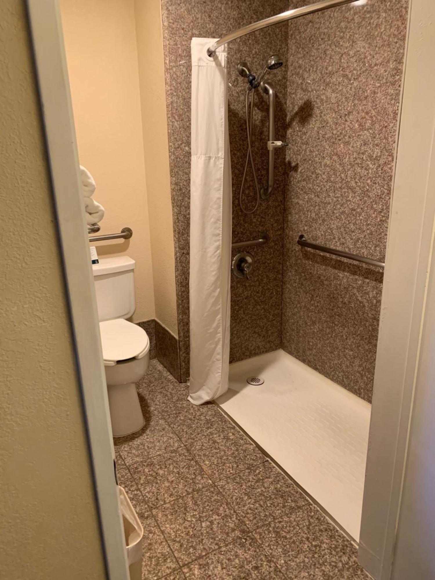Standard Queen Room Two Queen Beds Roll Shower Accessible or Non-Smoking