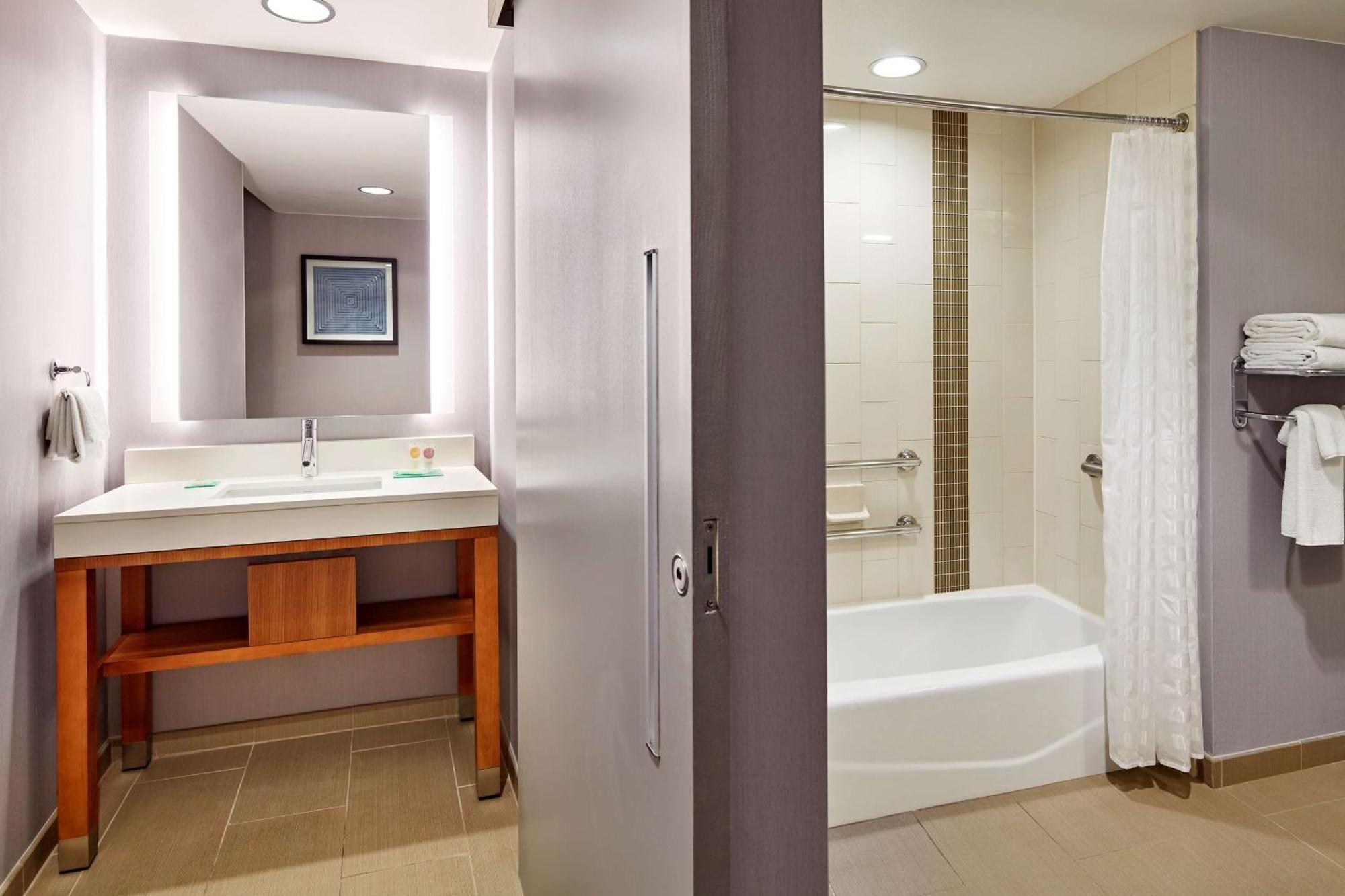 King Room Sofa Bed Accessible Tub Disability Access
