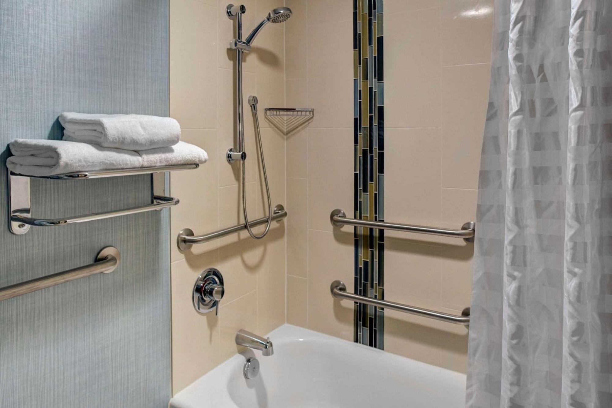 King Room Sofa Bed Accessible Tub Disability Access