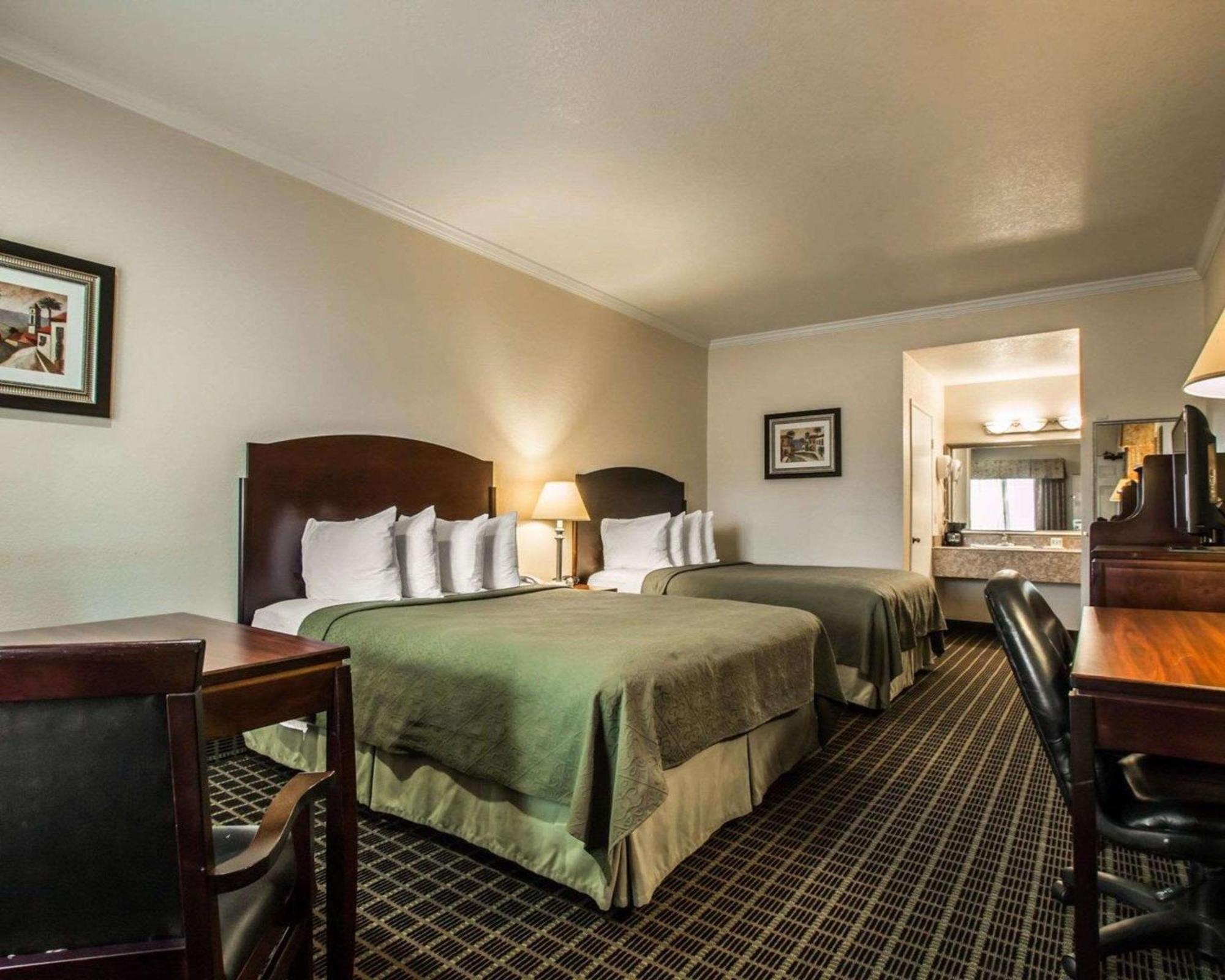Standard Queen Room Two Queen Beds Roll Shower Accessible or Non-Smoking