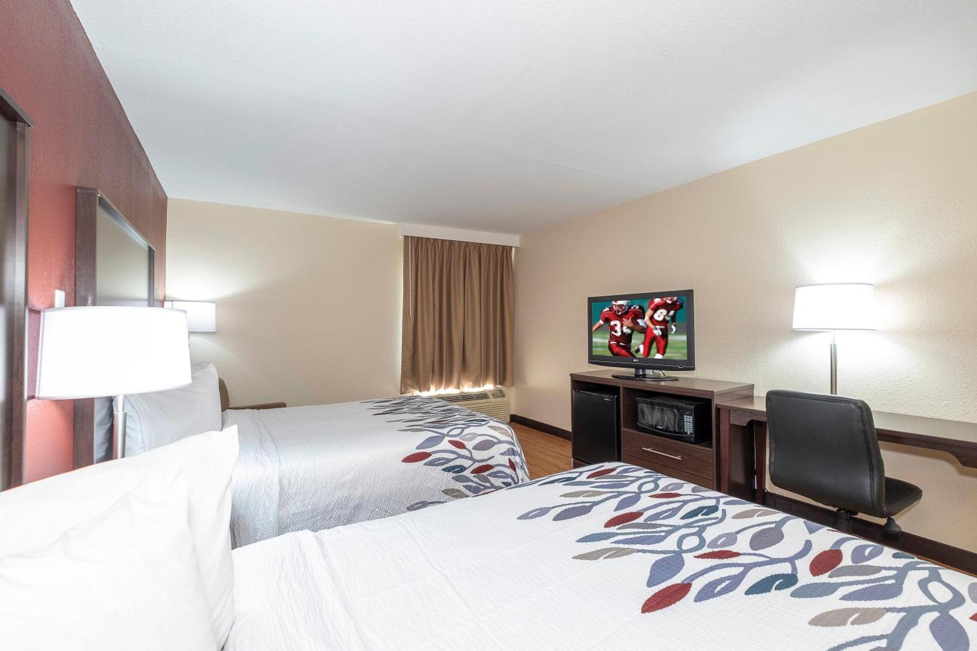 Deluxe Room Two Double Beds Disability Access Non-Smoking