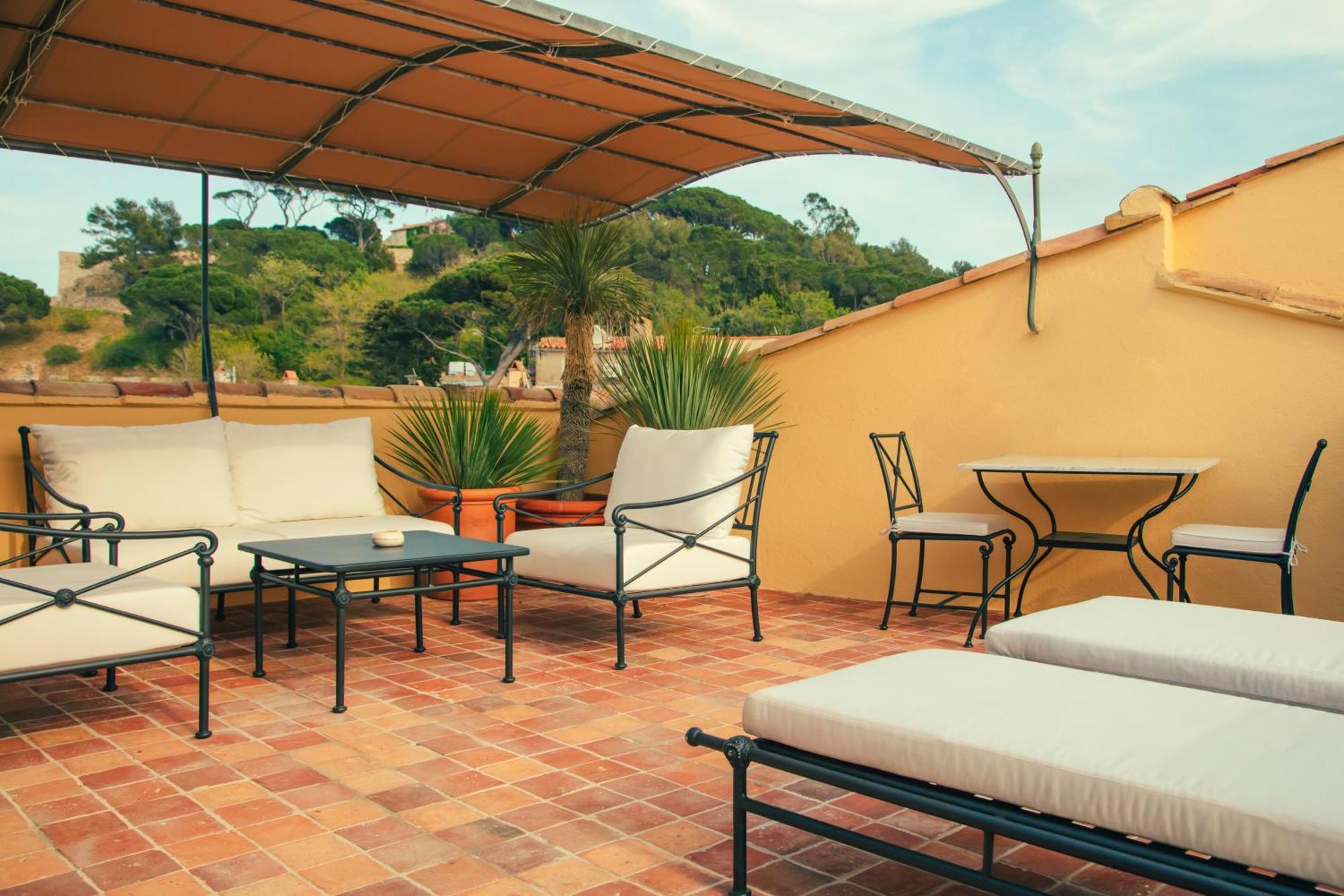 Prestige Tropezian room Terrace Sea View