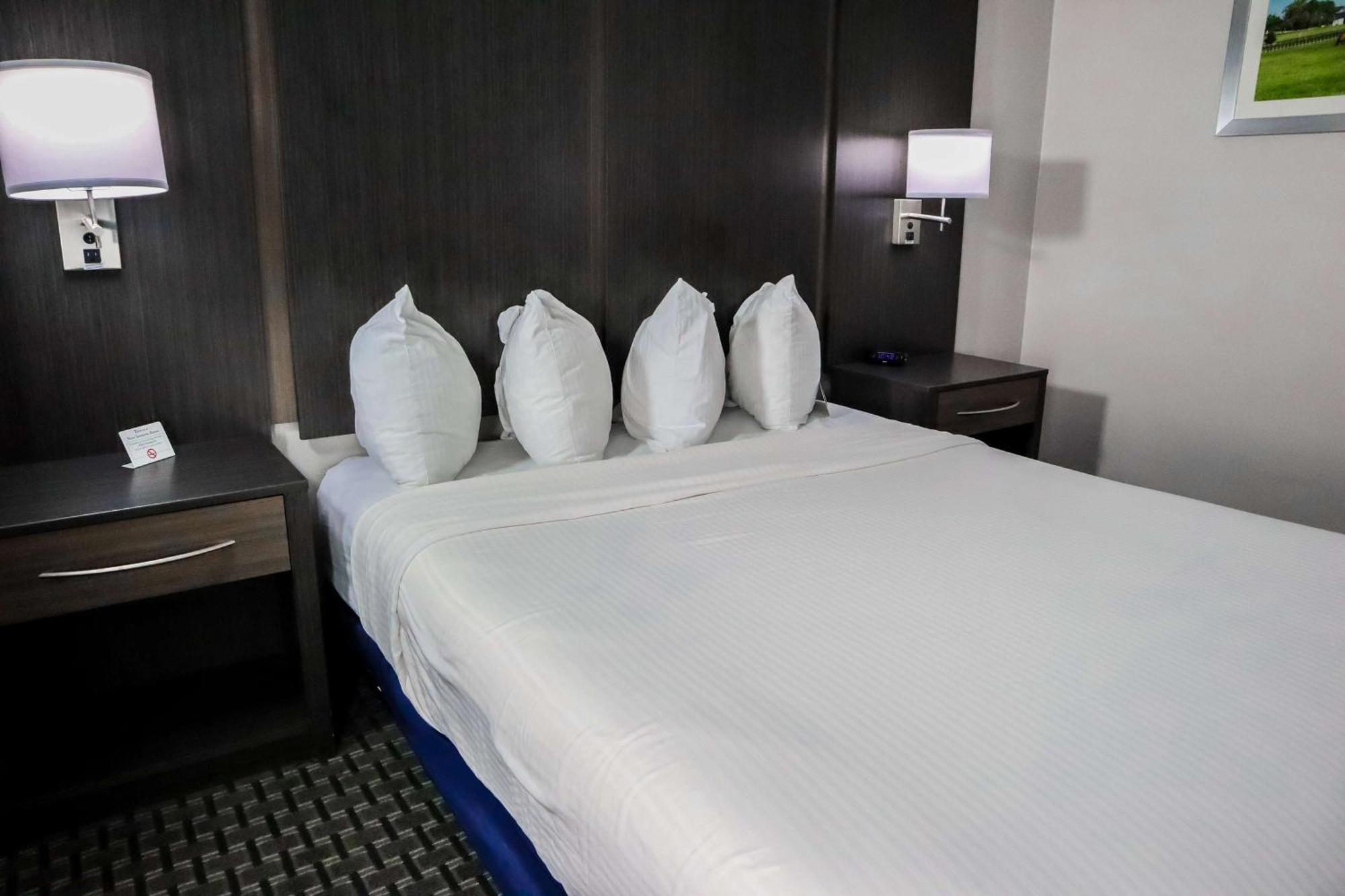 Queen Room with Mobility Accessible Roll-In Shower