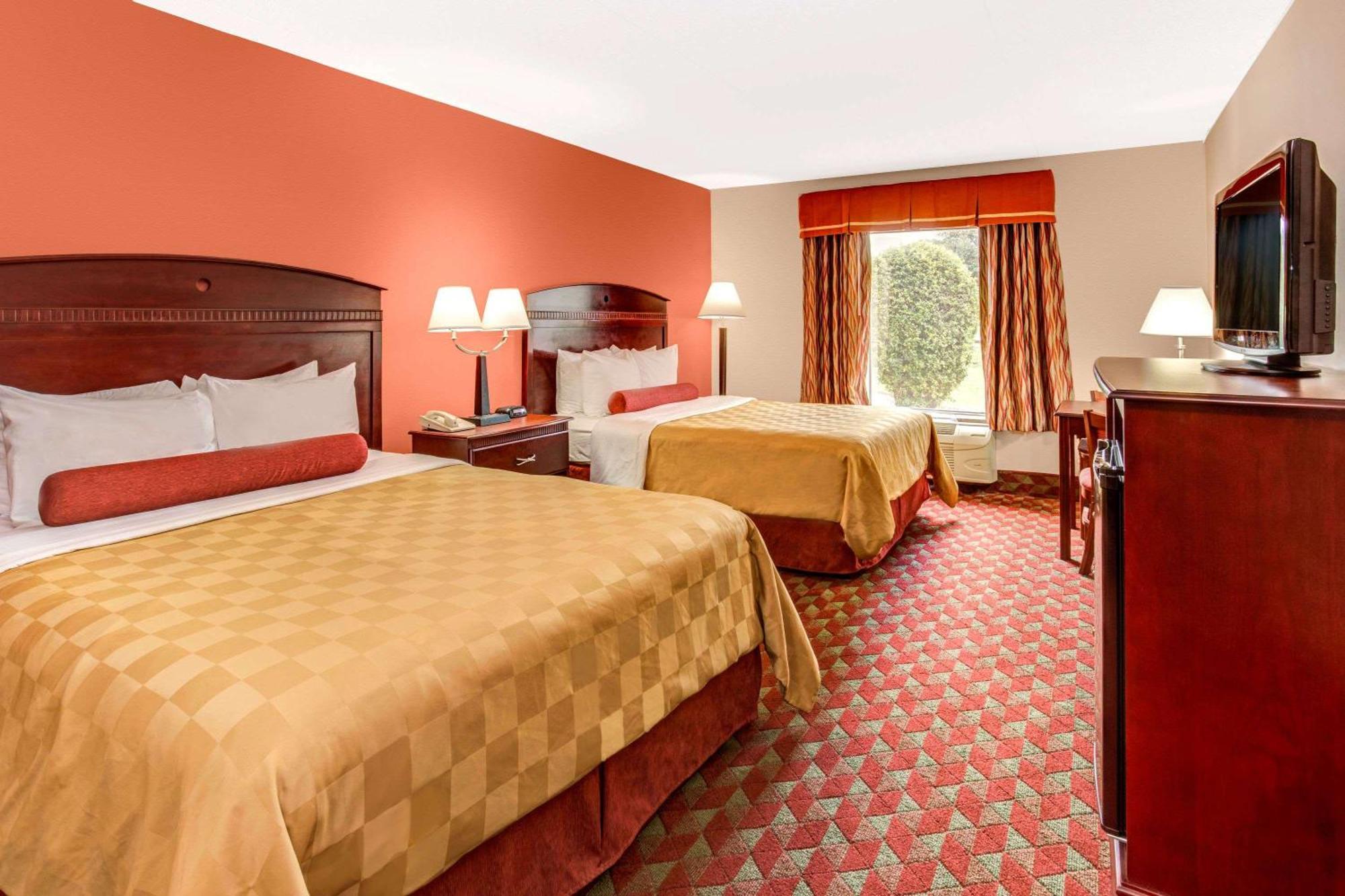 Double Room Two Double Beds Second Floor or Non-Smoking