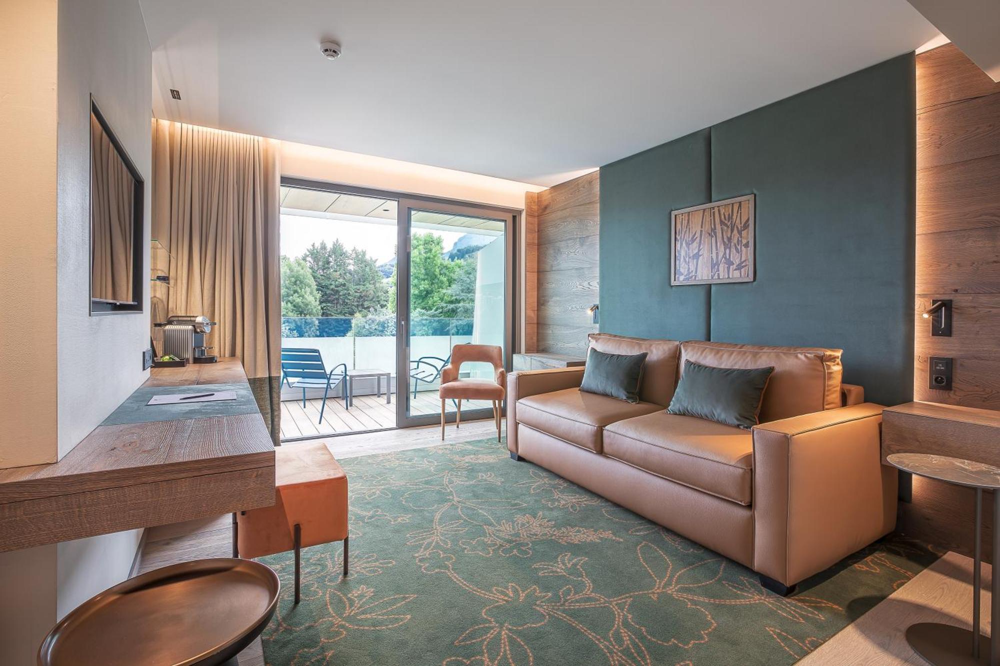 Family Junior Suite Balcony complimentary spa access