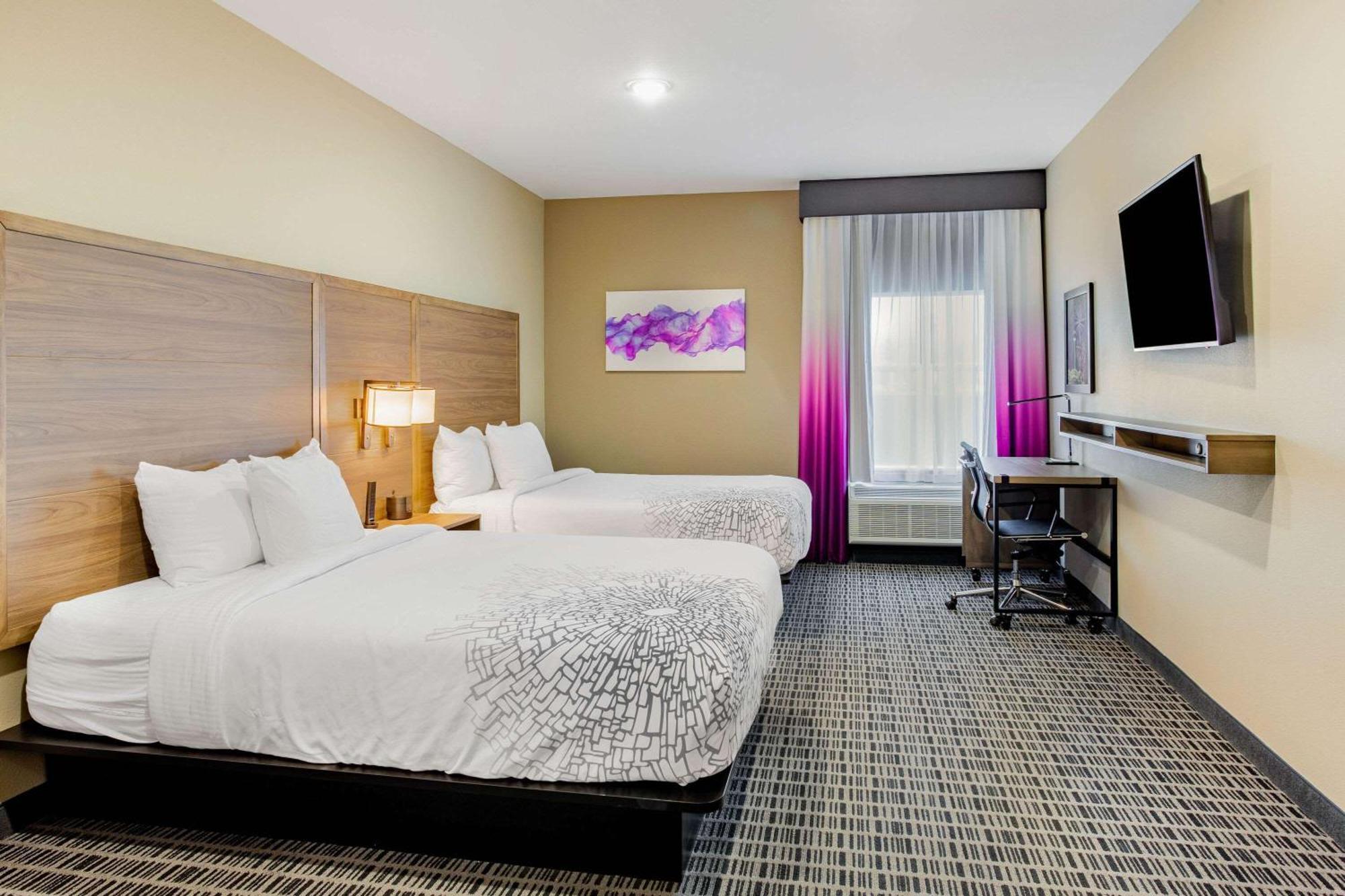 Queen Room Two Queen Beds Roll Shower Mobility or Hearing Accessible Non-Smoking