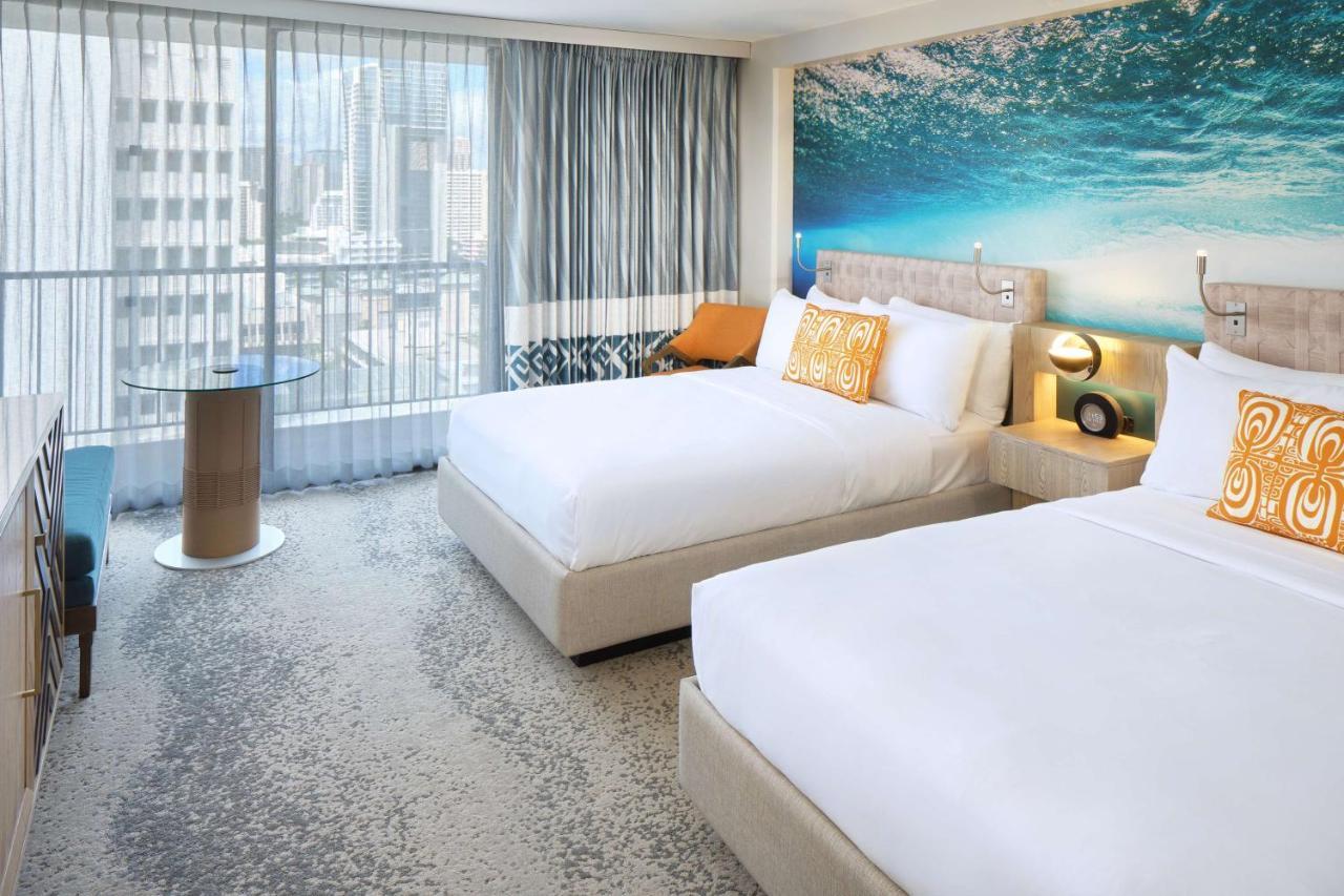 Partial Ocean View 2 Double Beds