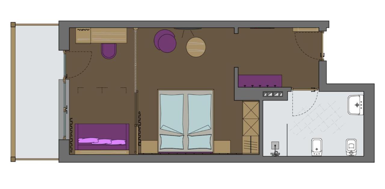 Suite mit Balkon
