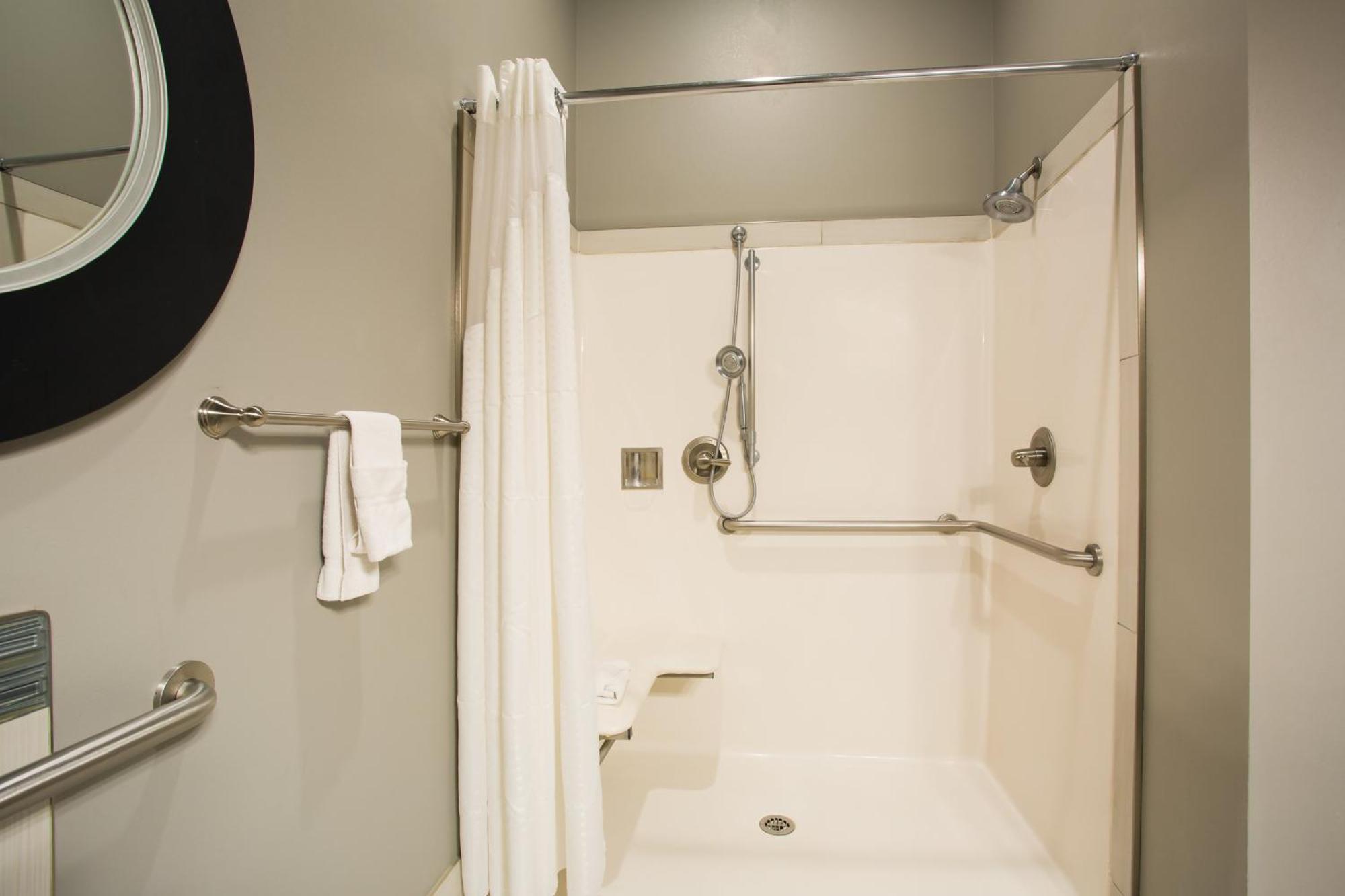 Standard King Room with Mobility Accessible Roll-In Shower