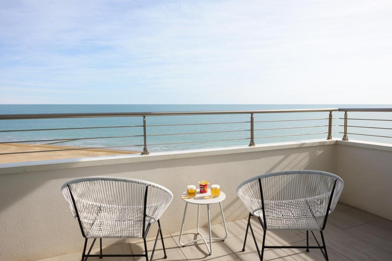 Doppelzimmer mit Zustellbett und Meerblick - obere Etage
