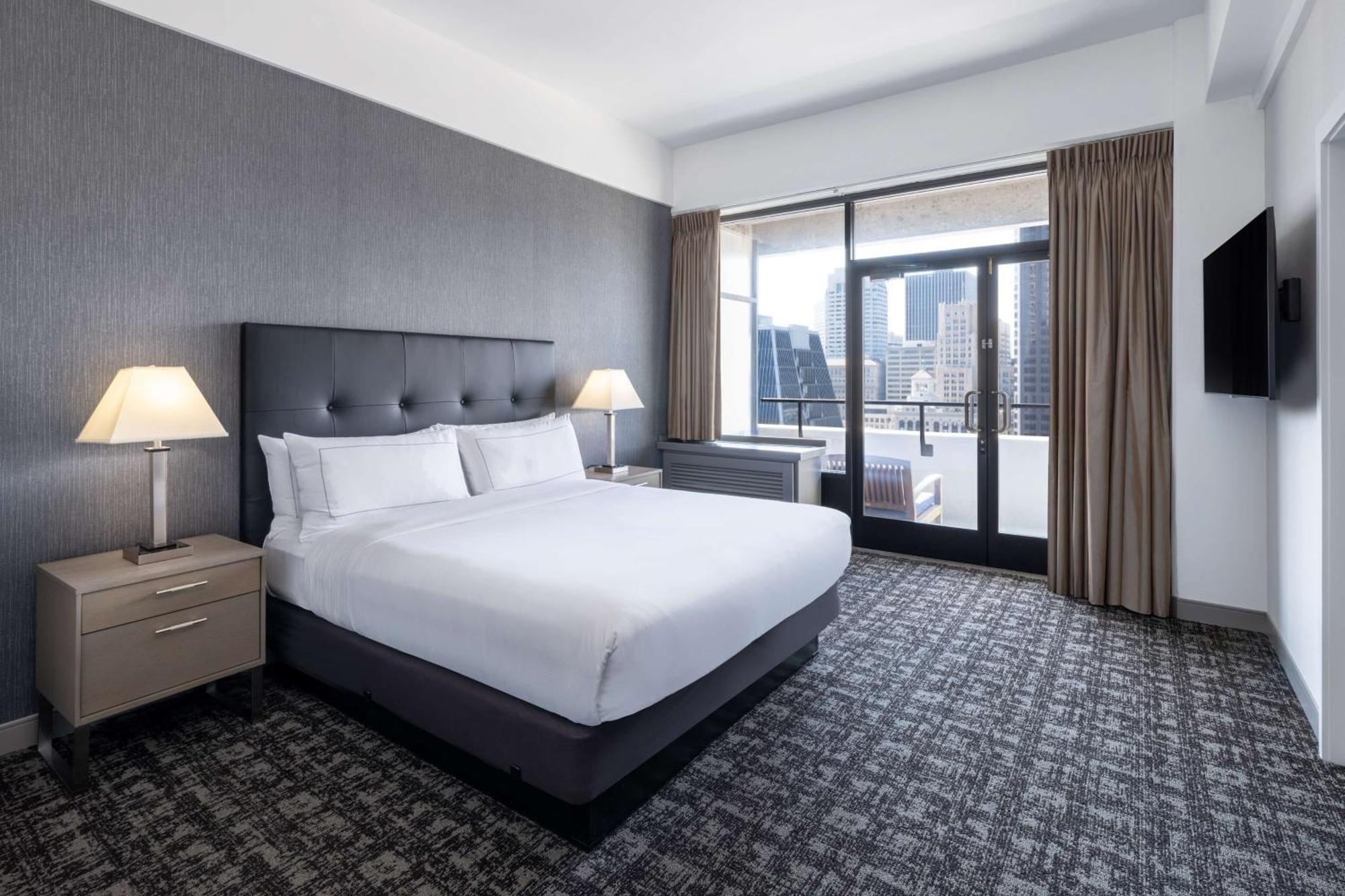 King Room with Balcony and City View - Top Floor
