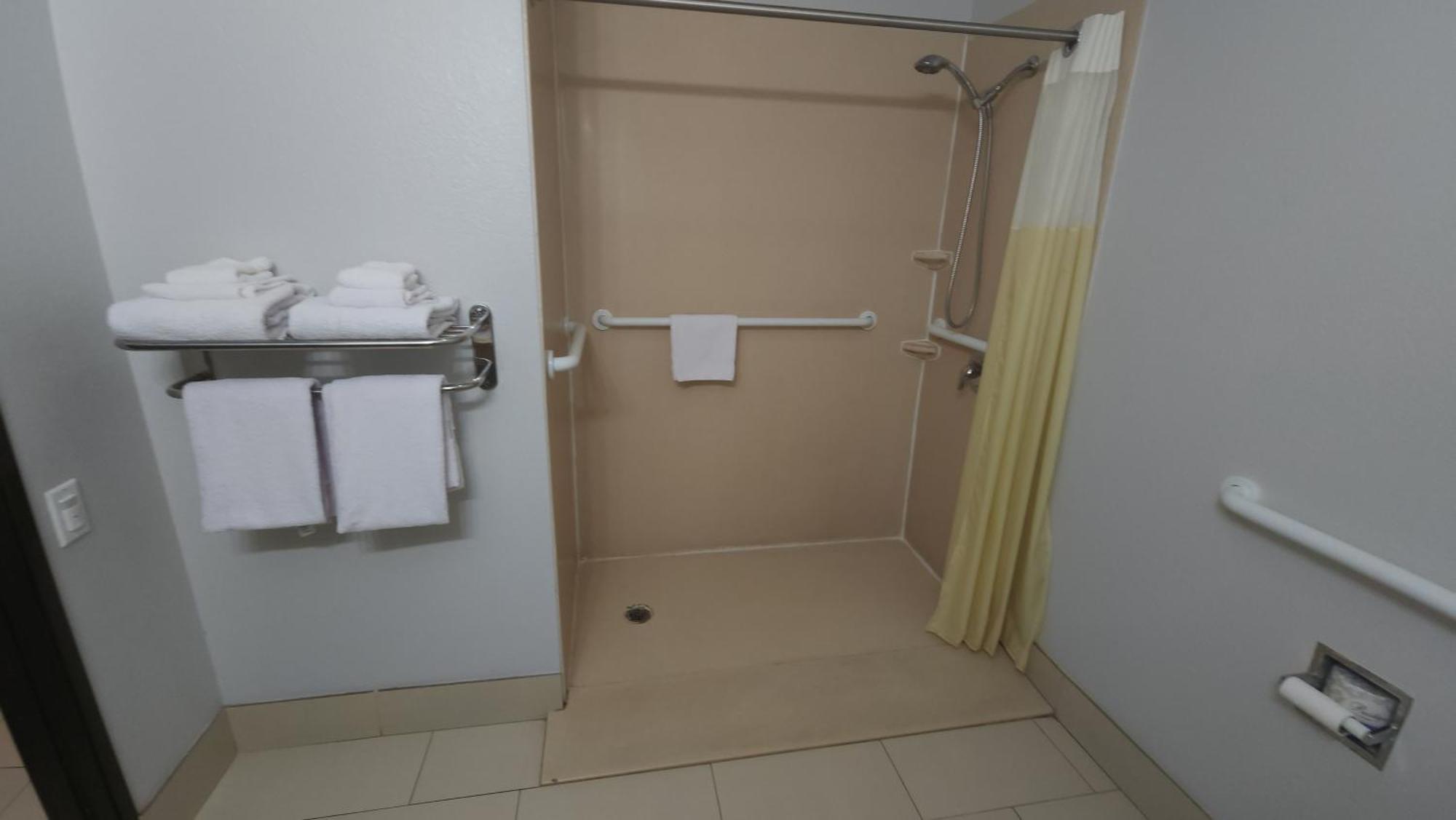 King Room Roll Shower Mobility Accessible