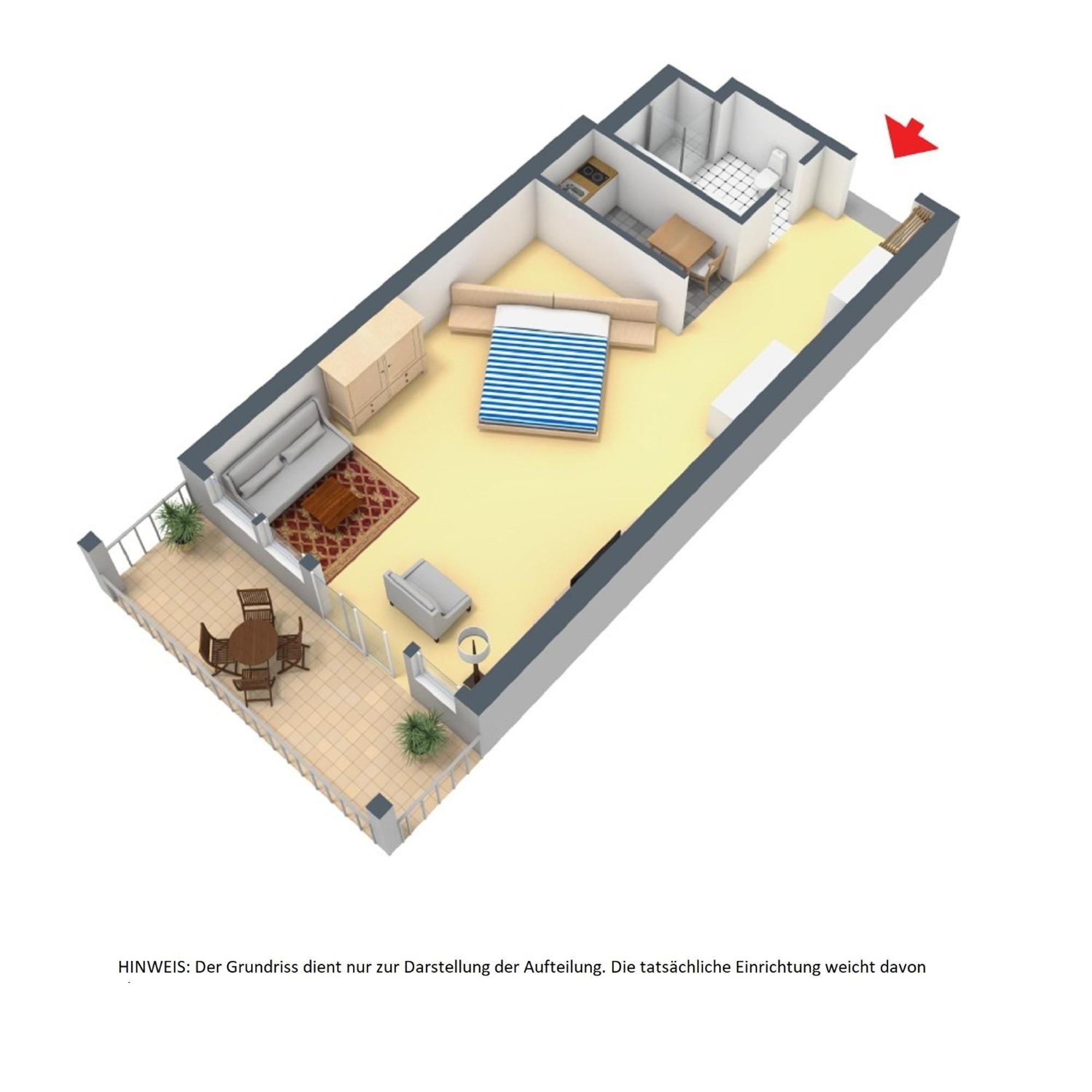 Apartment Hopfensee with Lake View 516 (no pets allowed)