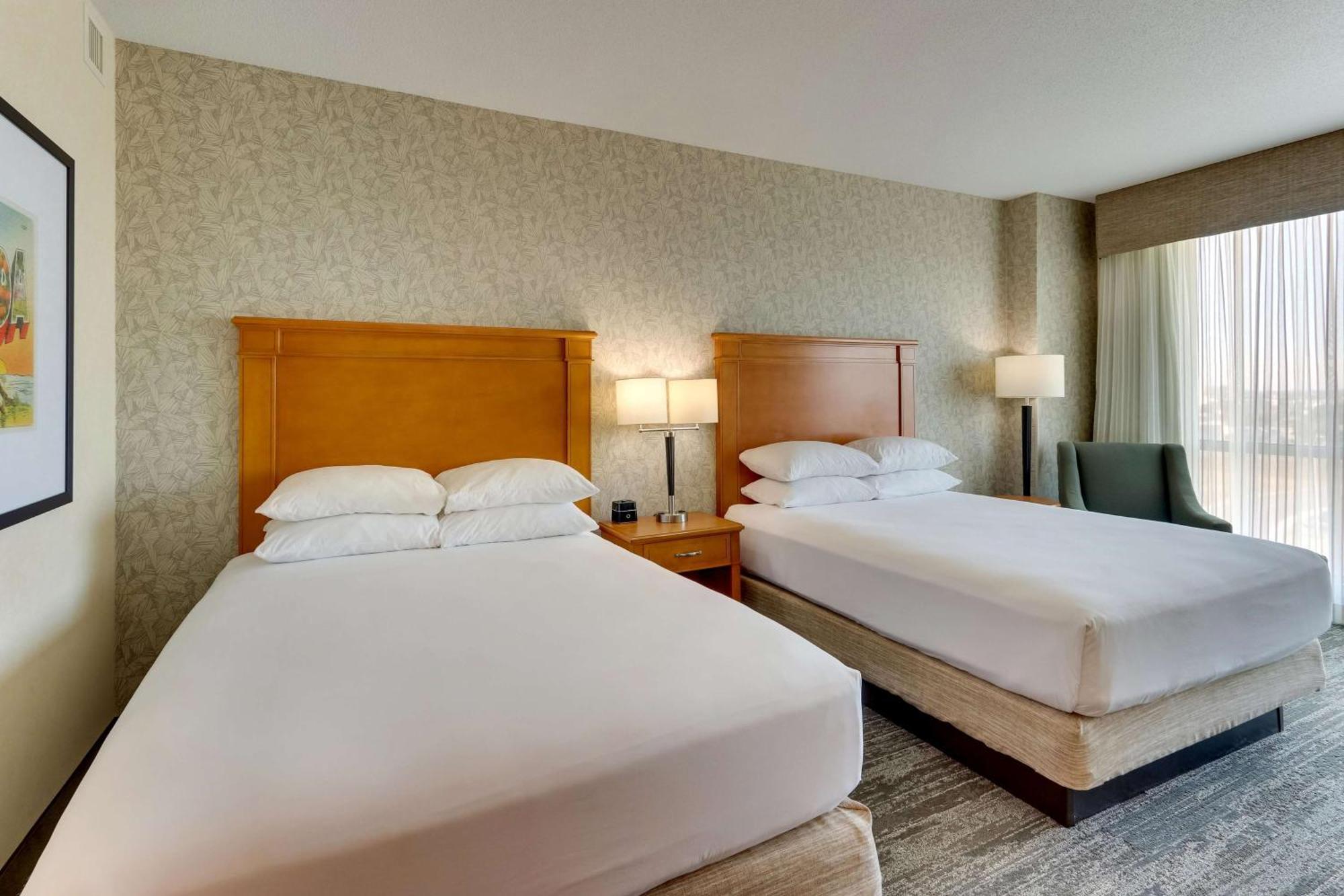 Deluxe Queen Room Two Queen Beds Accessible Roll Shower