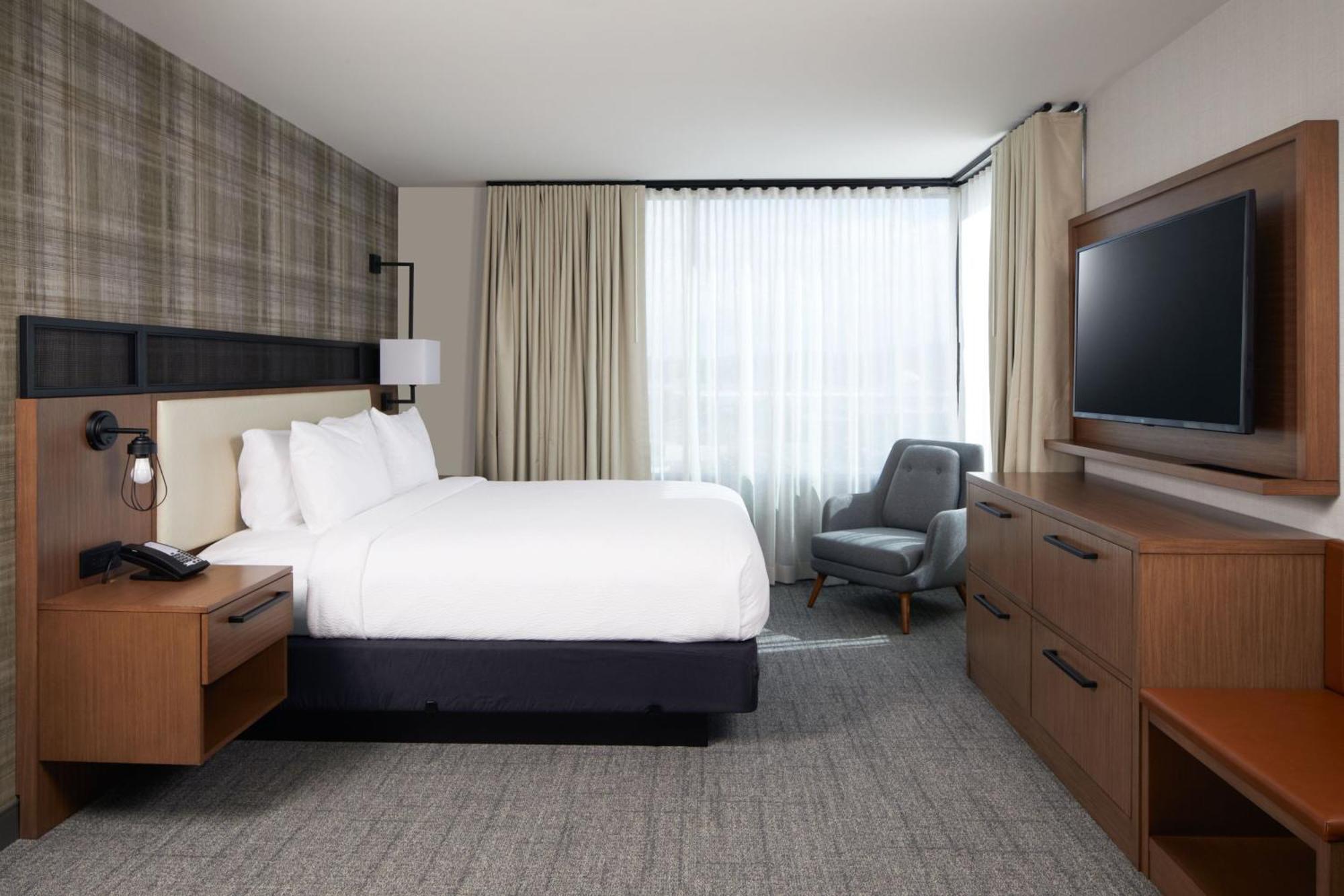 One-Bedroom King Suite Sofa Bed City View
