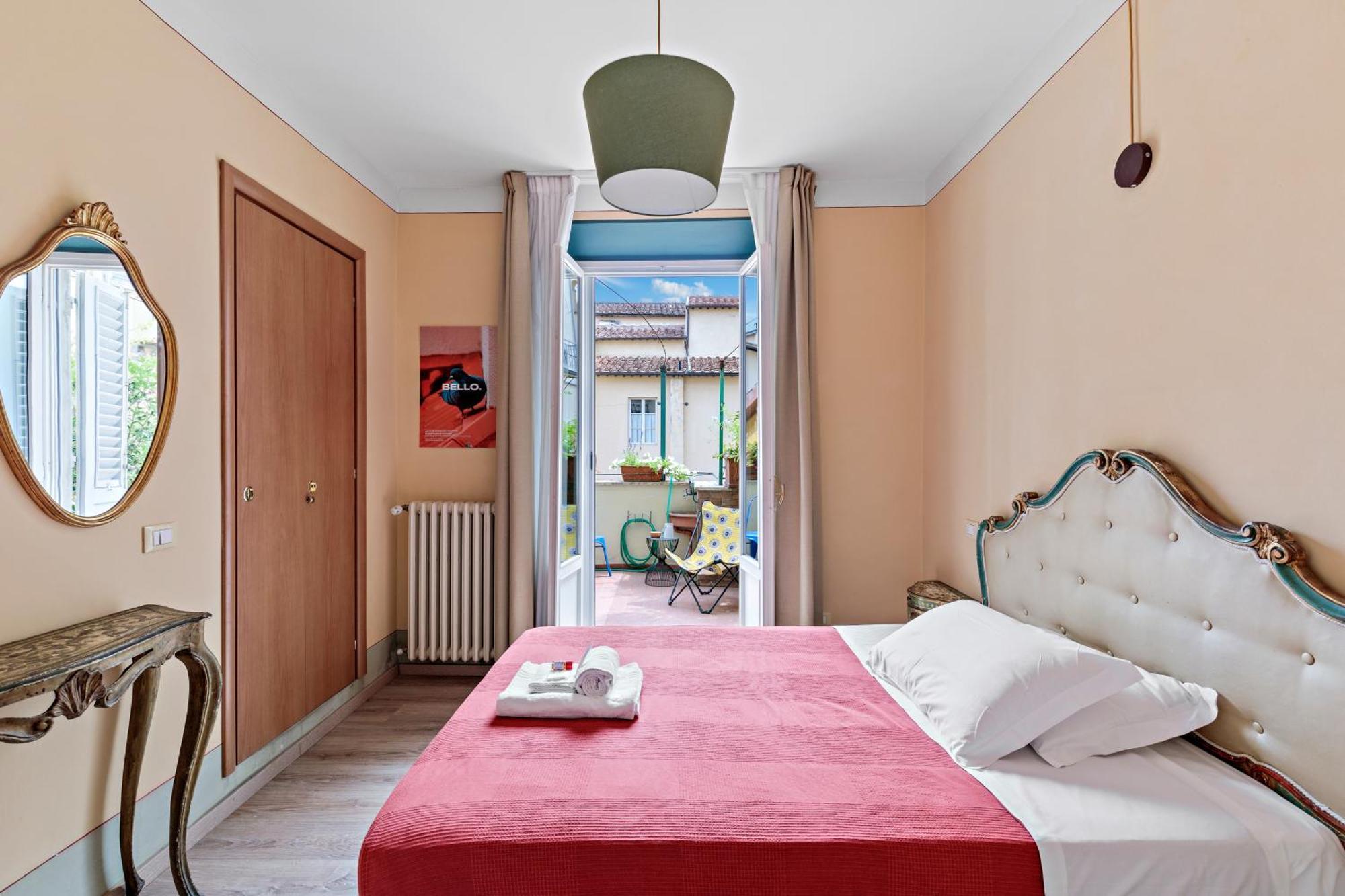 Eenpersoonskamer met Balkon