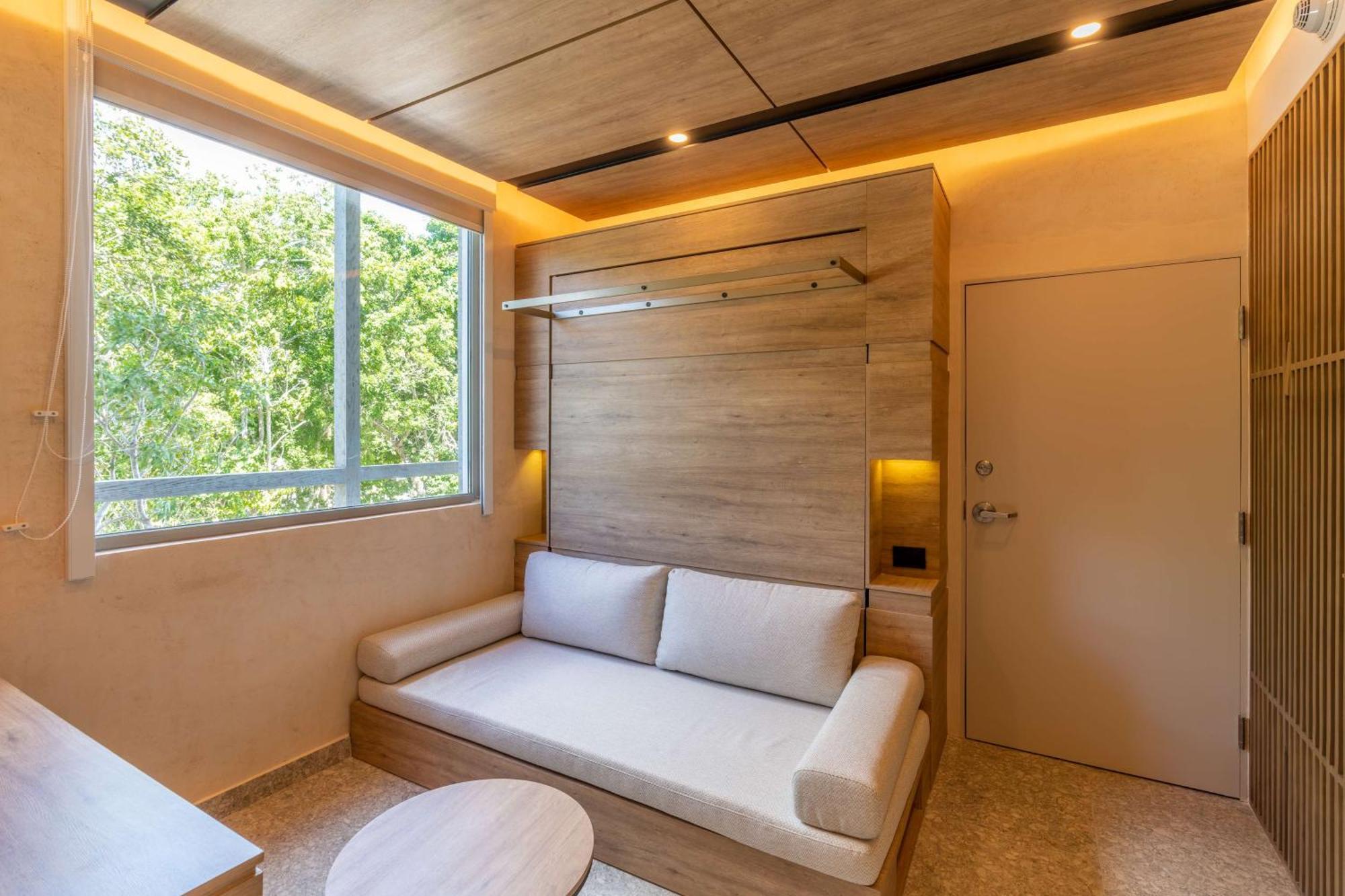 Habitación Flex con acceso a la azotea -1 cama grande abatible