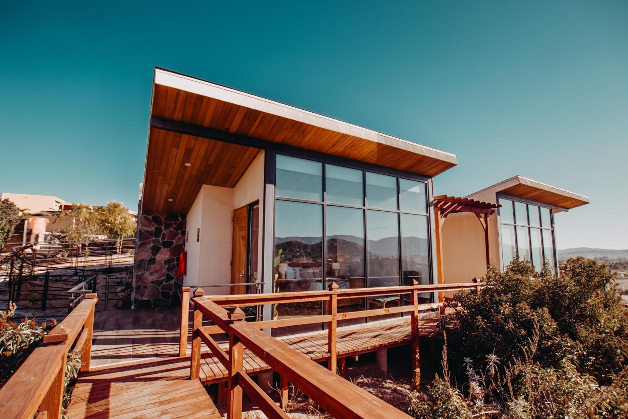 Superior Cabin panoramic mountain view