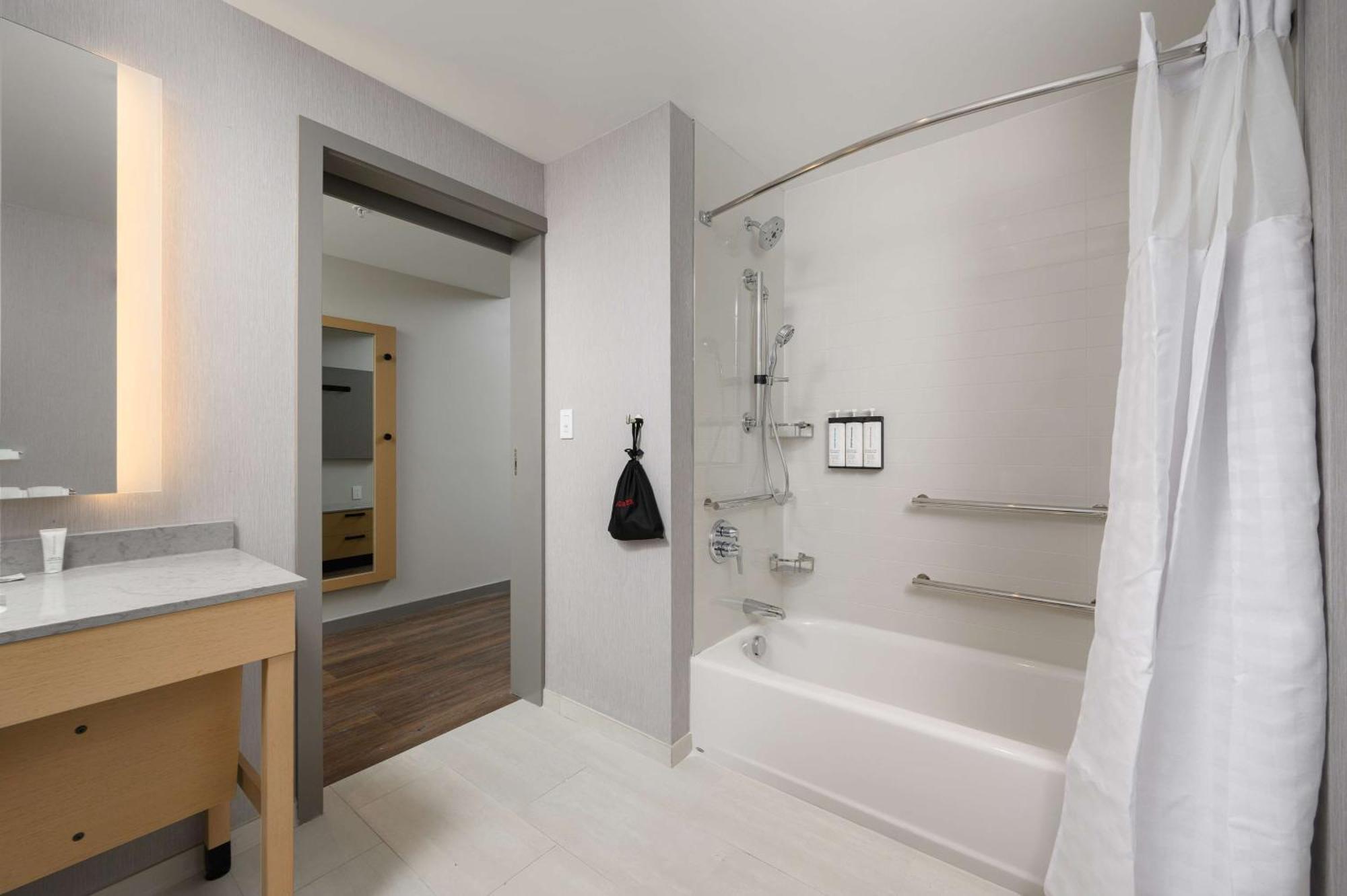 King Suite Sofa Bed Accessible Tub