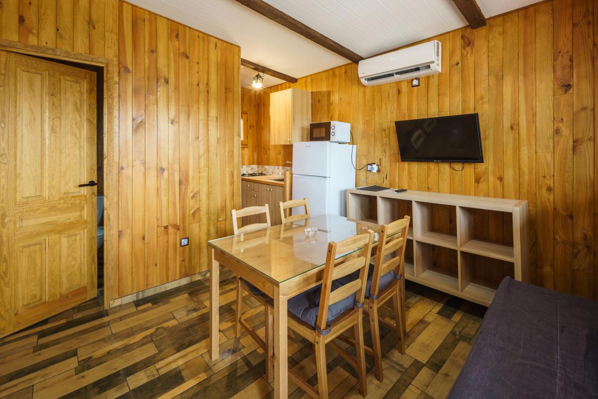 Deluxe Wooden Cabin