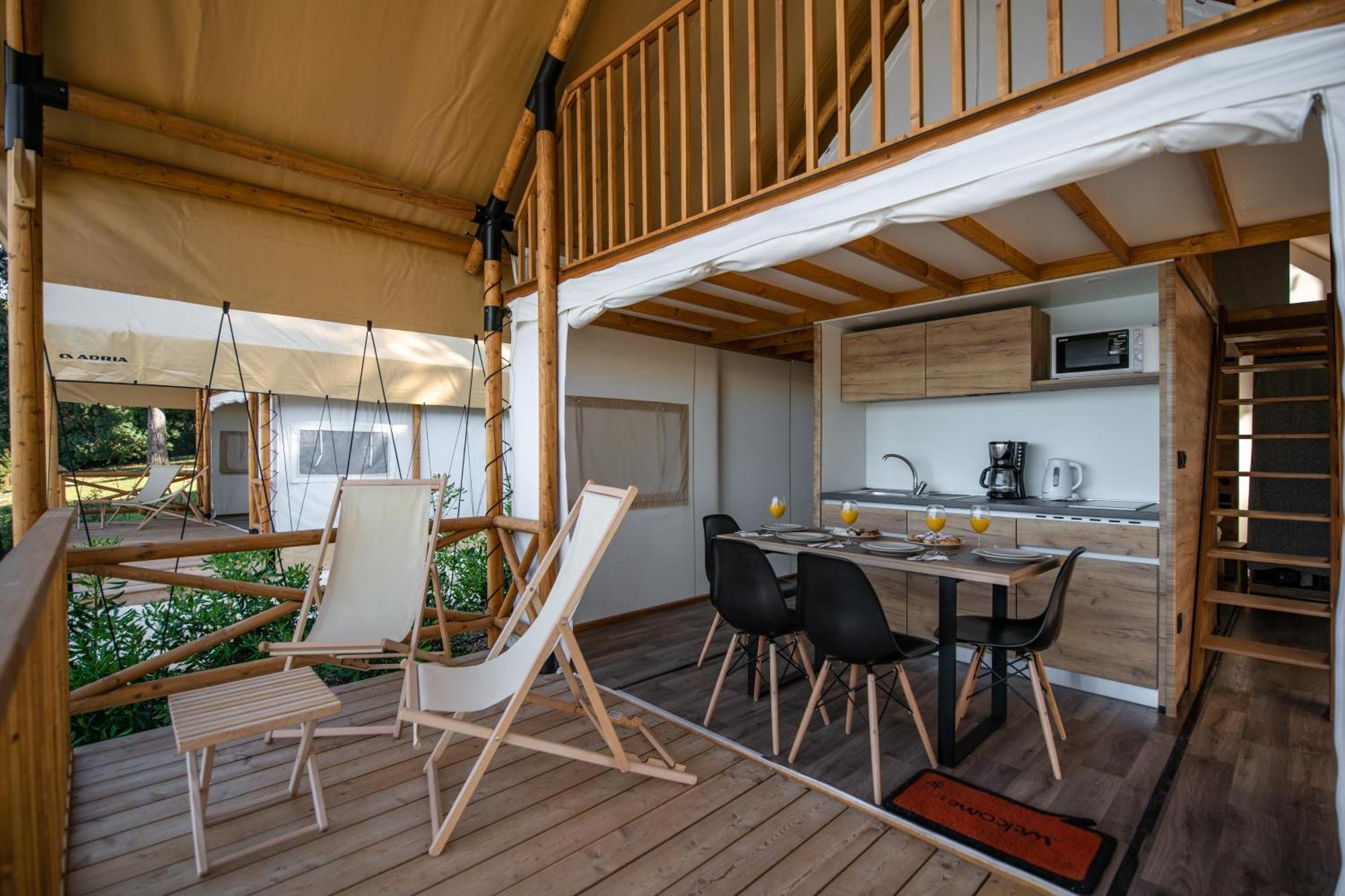 Superior Two Bedroom Safari Tent sea view