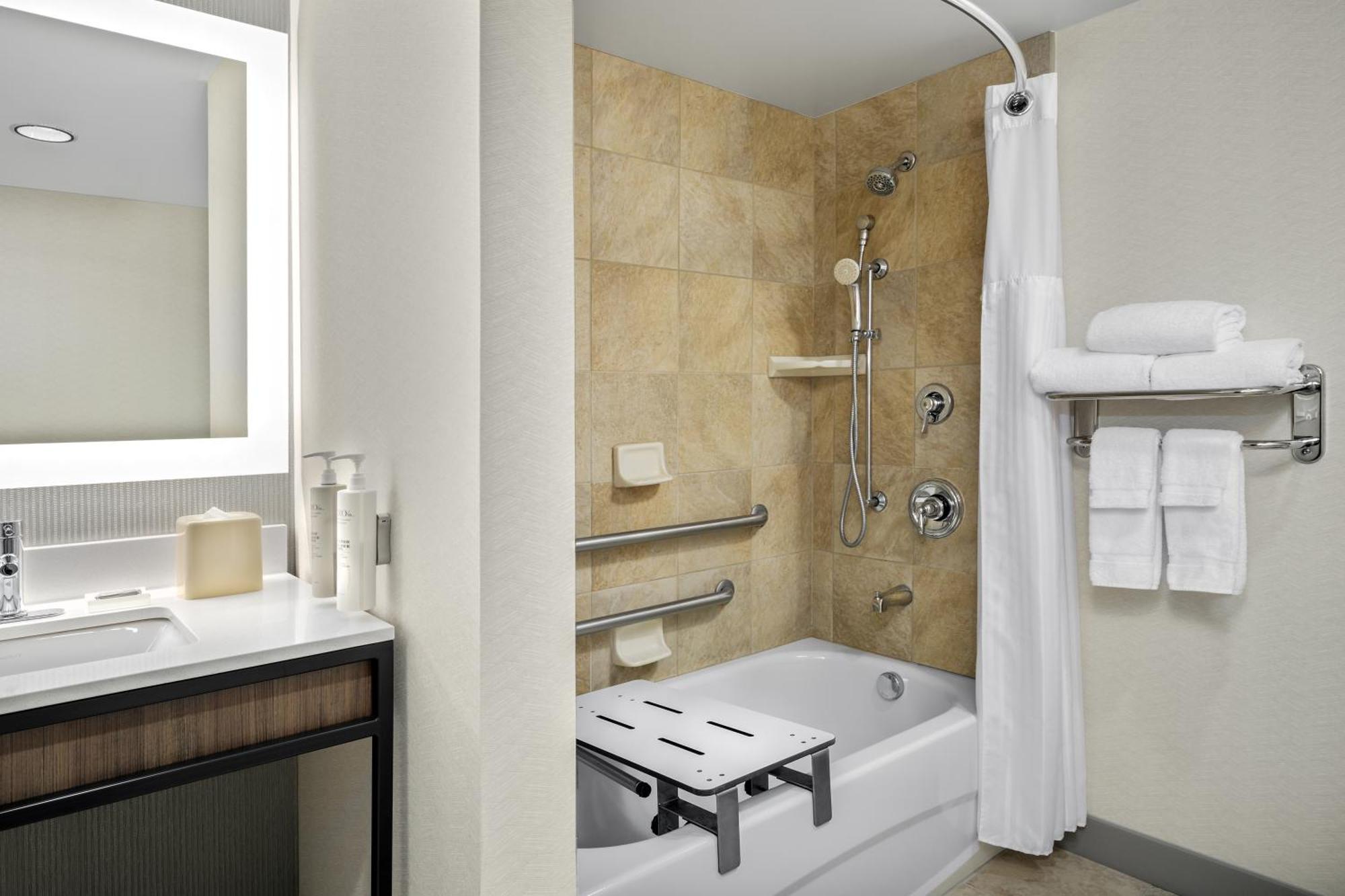 King Room Accessible Tub Mobility Access