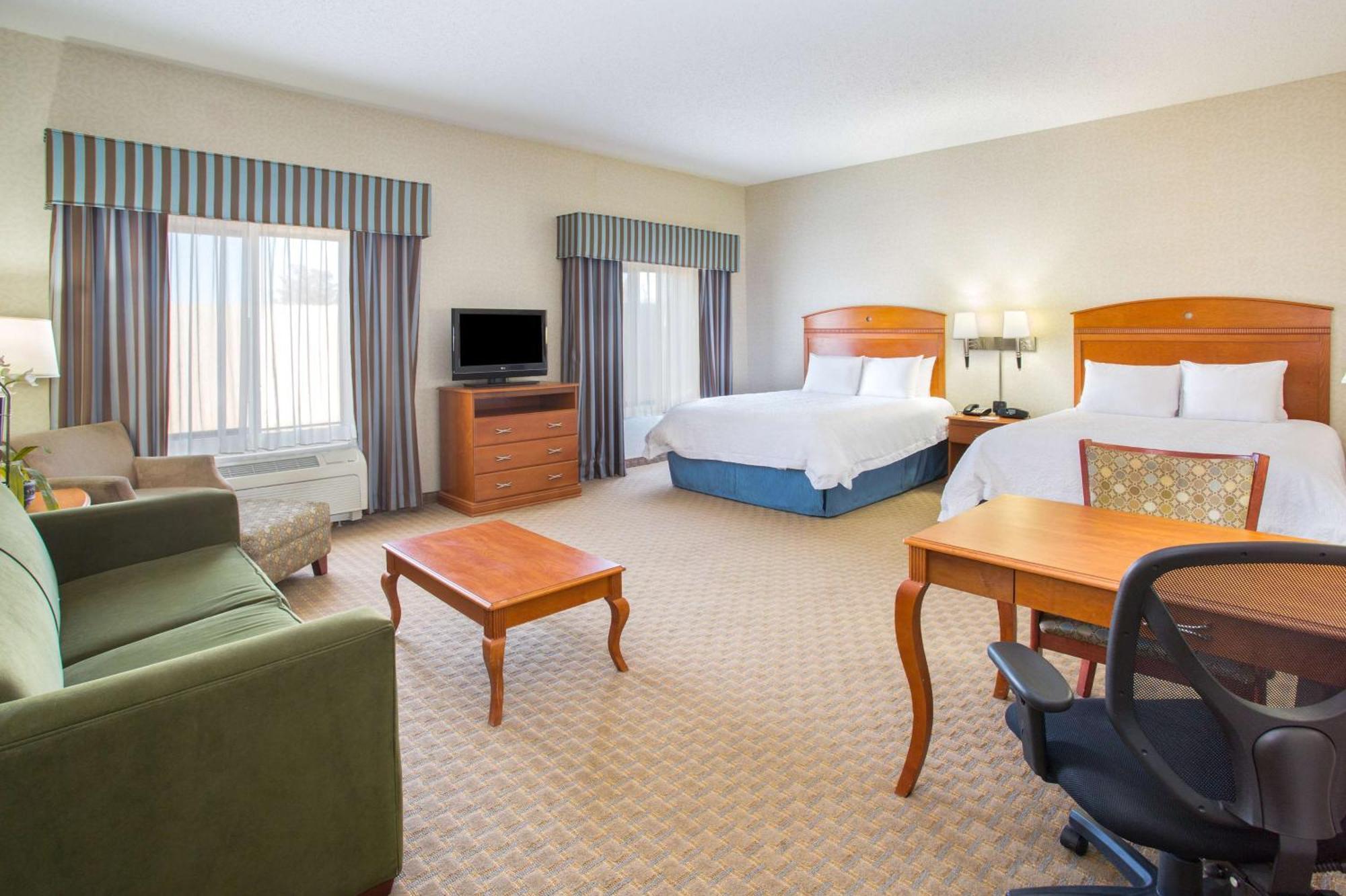 Queen Studio Suite Two Queen Beds Non-Smoking