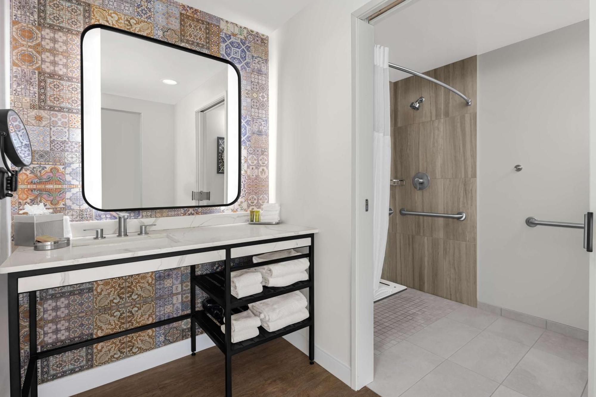 Suite Patio Roll Shower Mobility Access