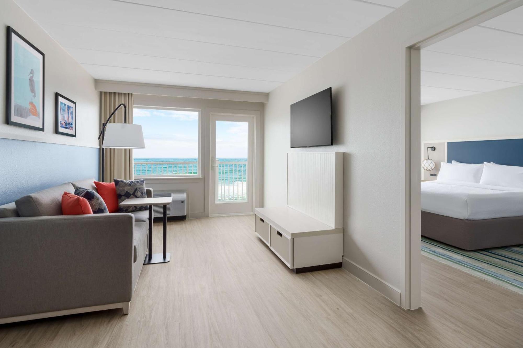 One-Bedroom King Suite Sofa Bed Oceanfront