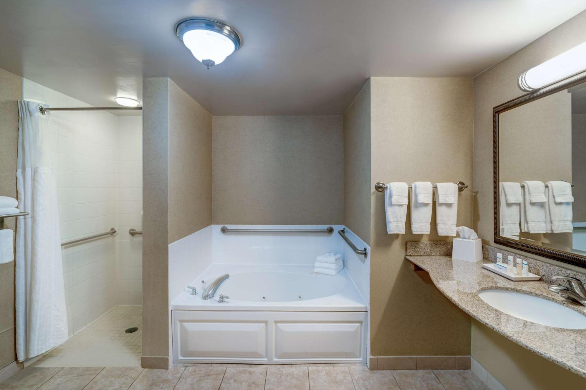 Deluxe King Suite with Shower - Mobility and Hearing Access