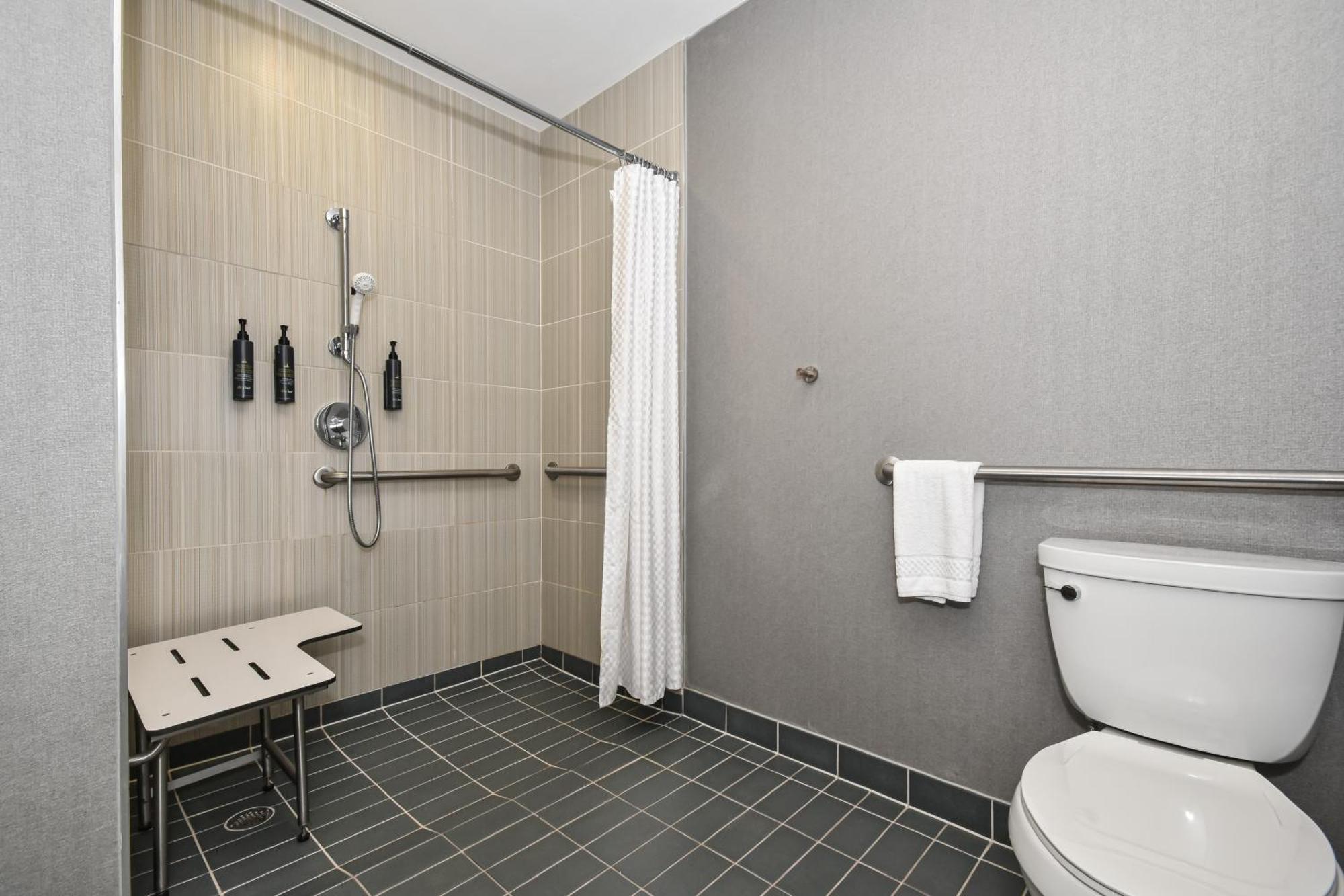 King Room Roll Shower Mobility Accessible