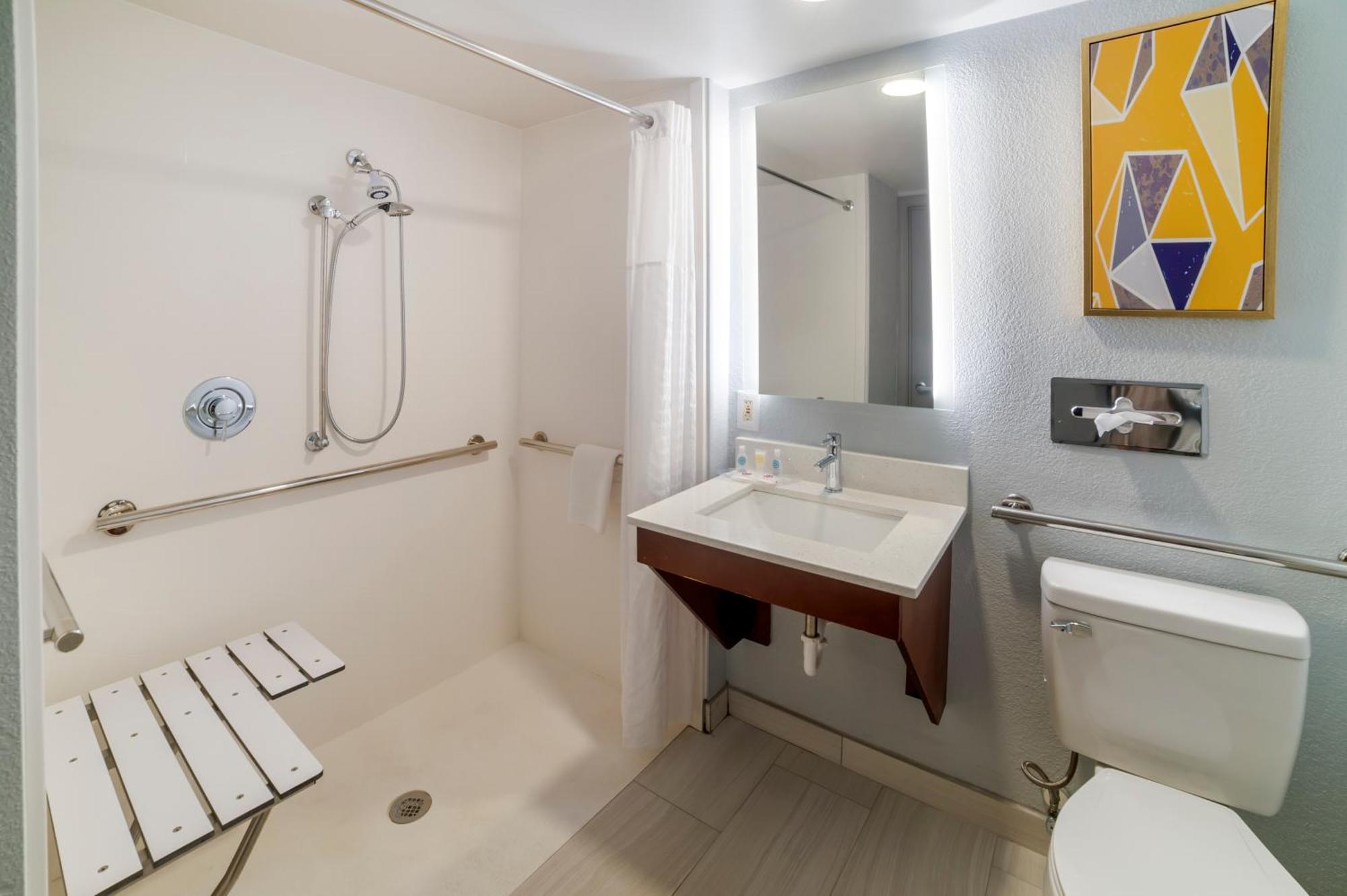 King Room with Roll-in-Shower - Accessible/Non-Smoking