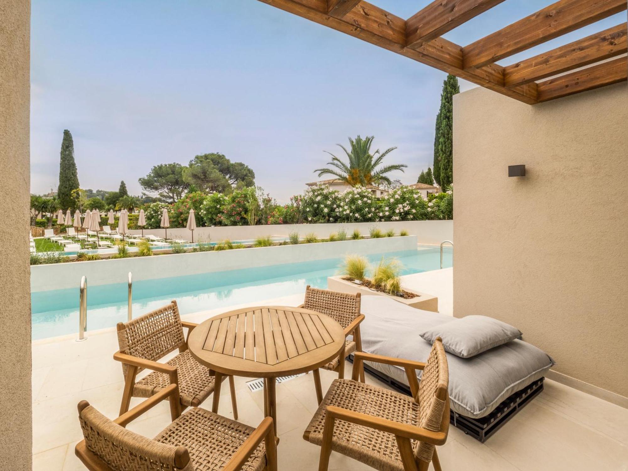 Swim up-Doppelzimmer mit Gartenblick - Preferred Club