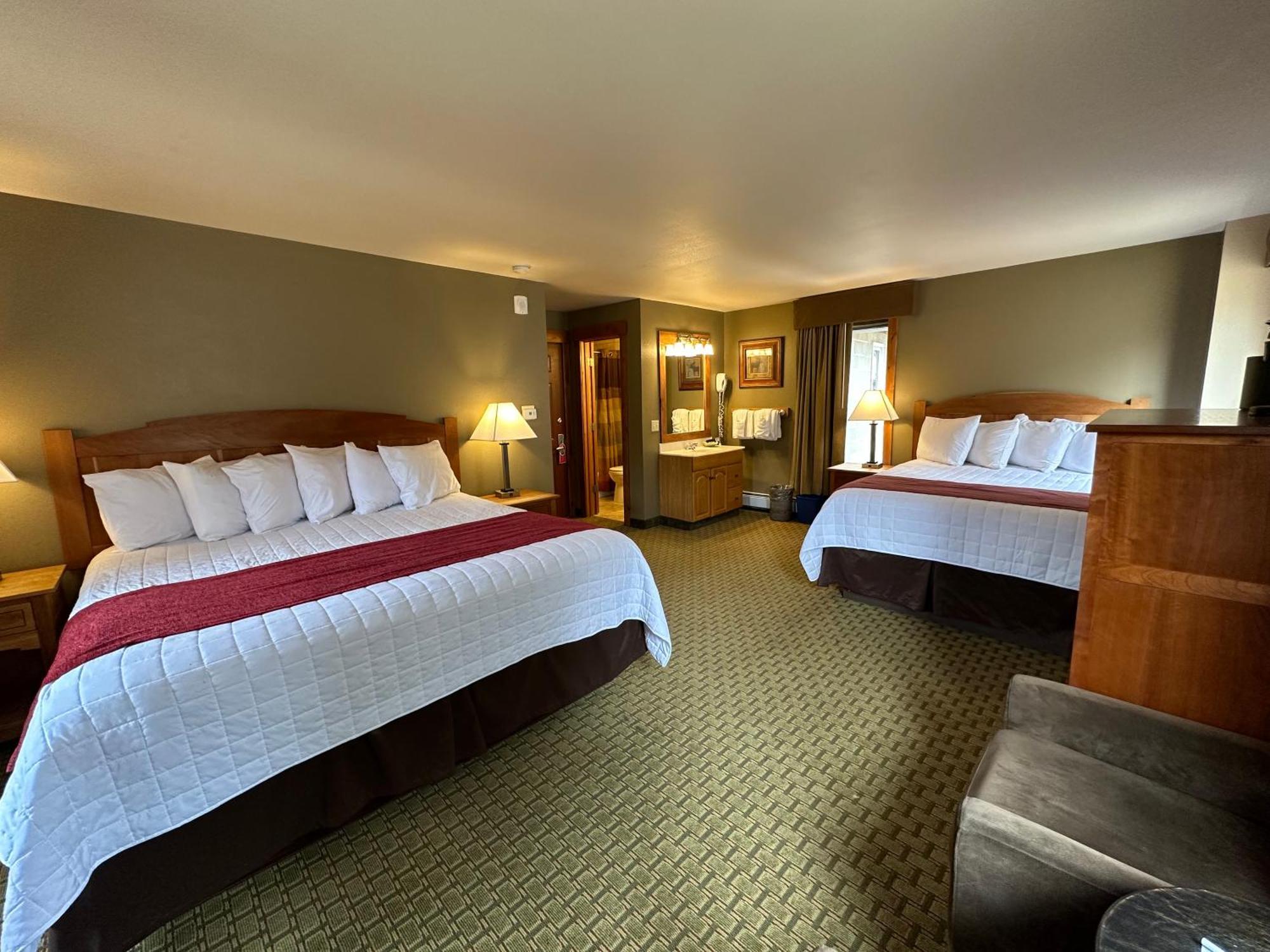 Double Room 1 Queen 1 King Bed Non-Pet Friendly