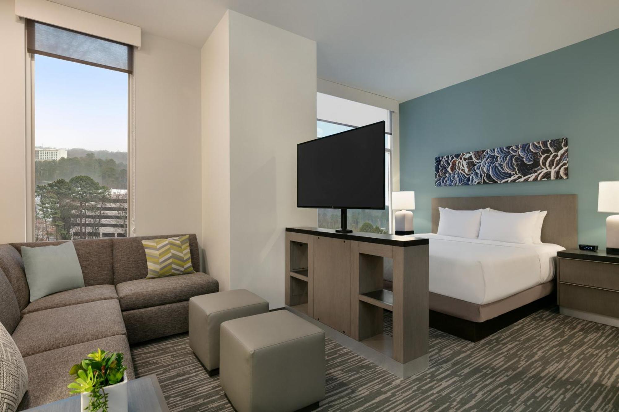 King Studio Suite Kitchen Accessible Tub Disability Access