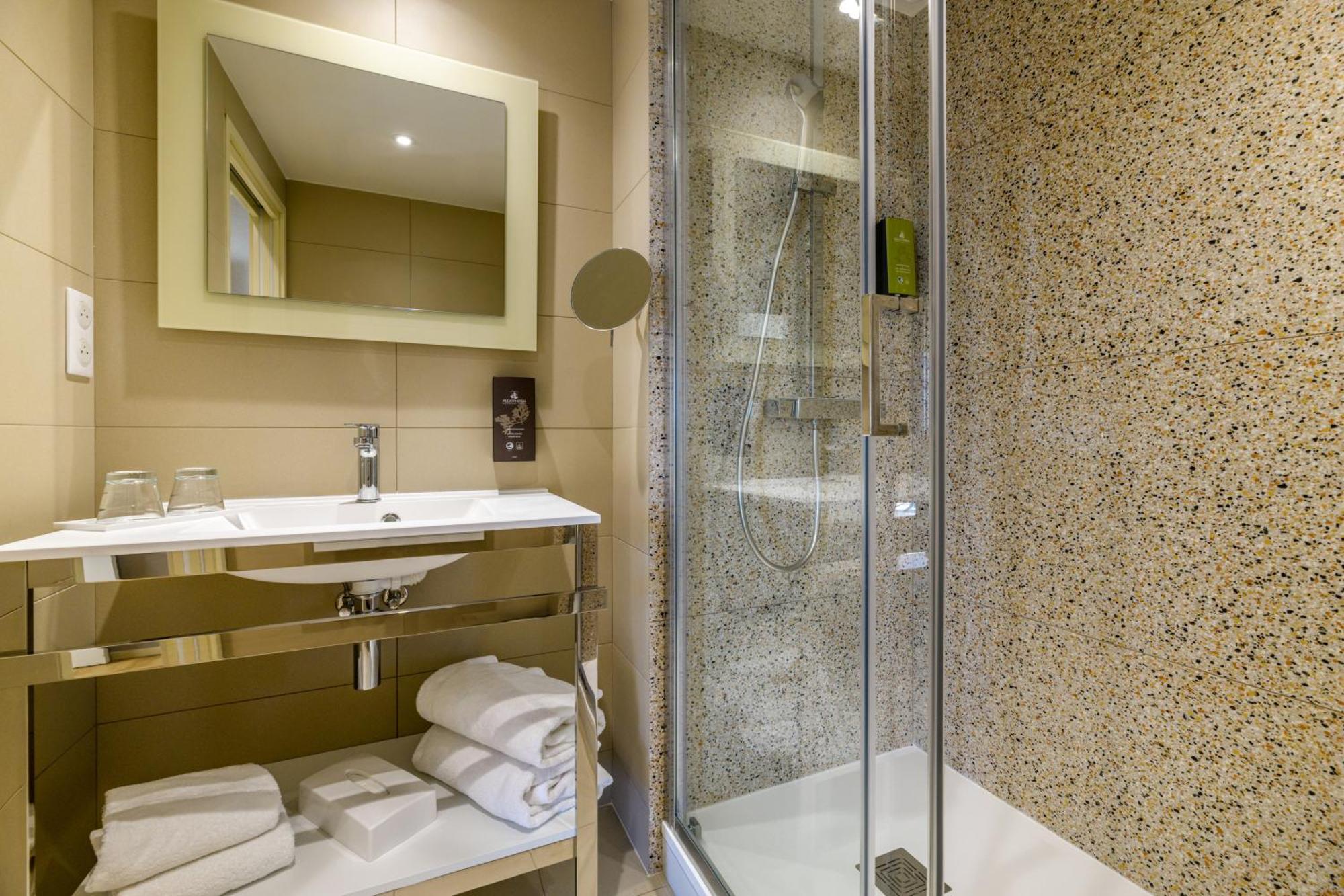 One-Bedroom Apartment separate toilet