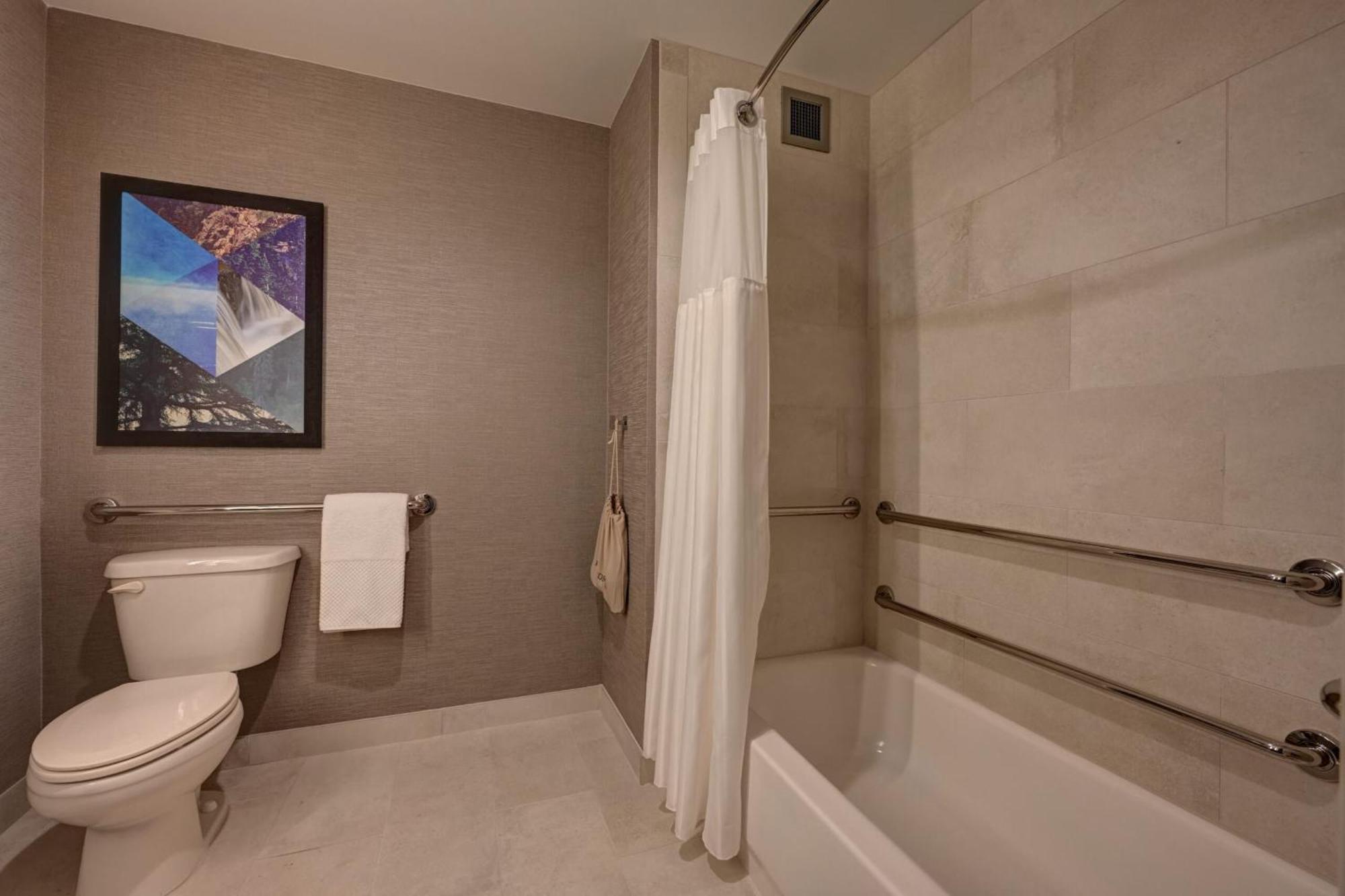 Two-Bedroom King Suite Tub Mobility Access