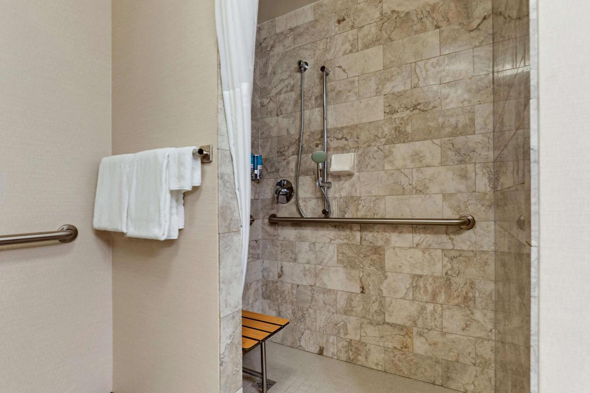 Deluxe King Room Accessible Roll Shower