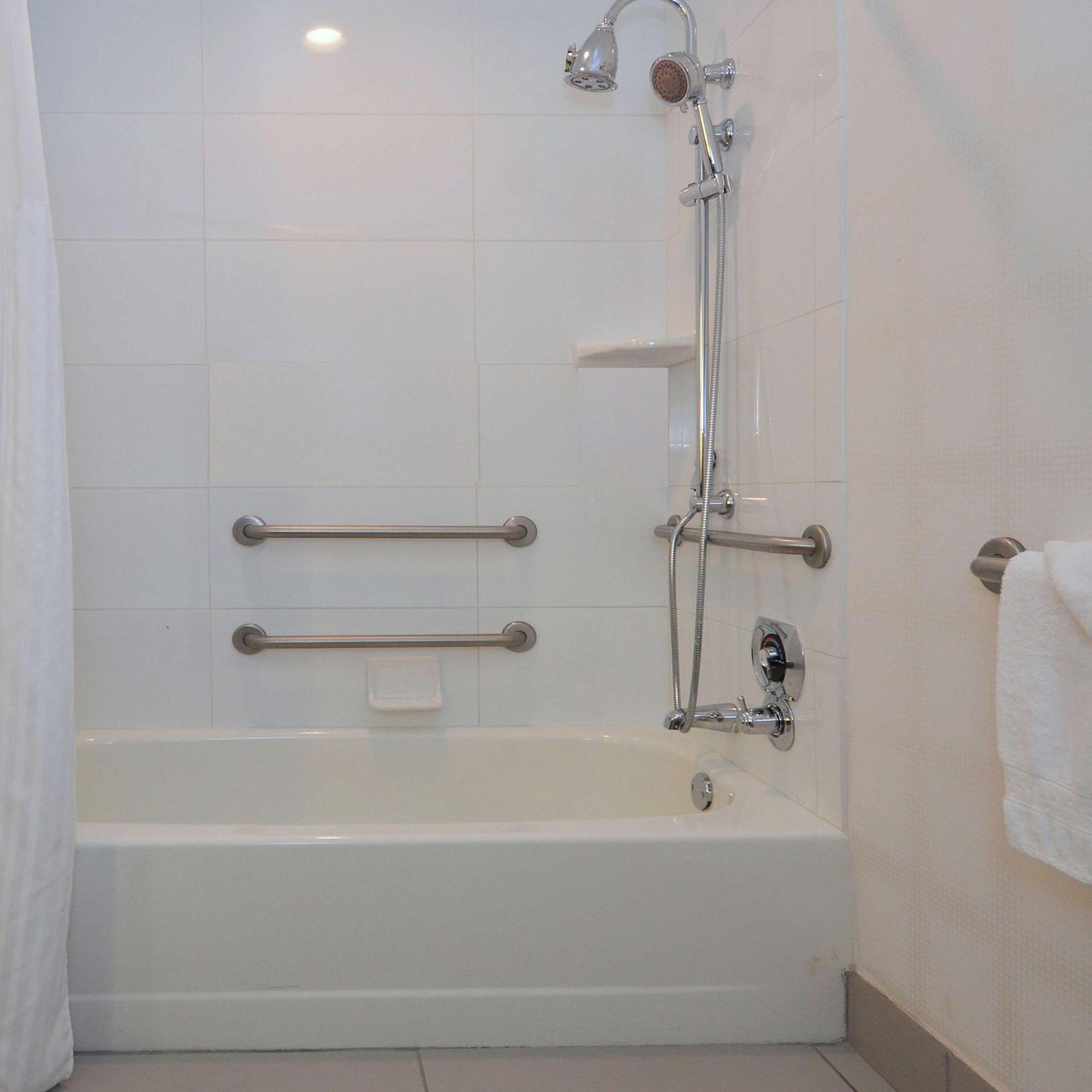 King Room Accessible Tub Mobility Hearing Access