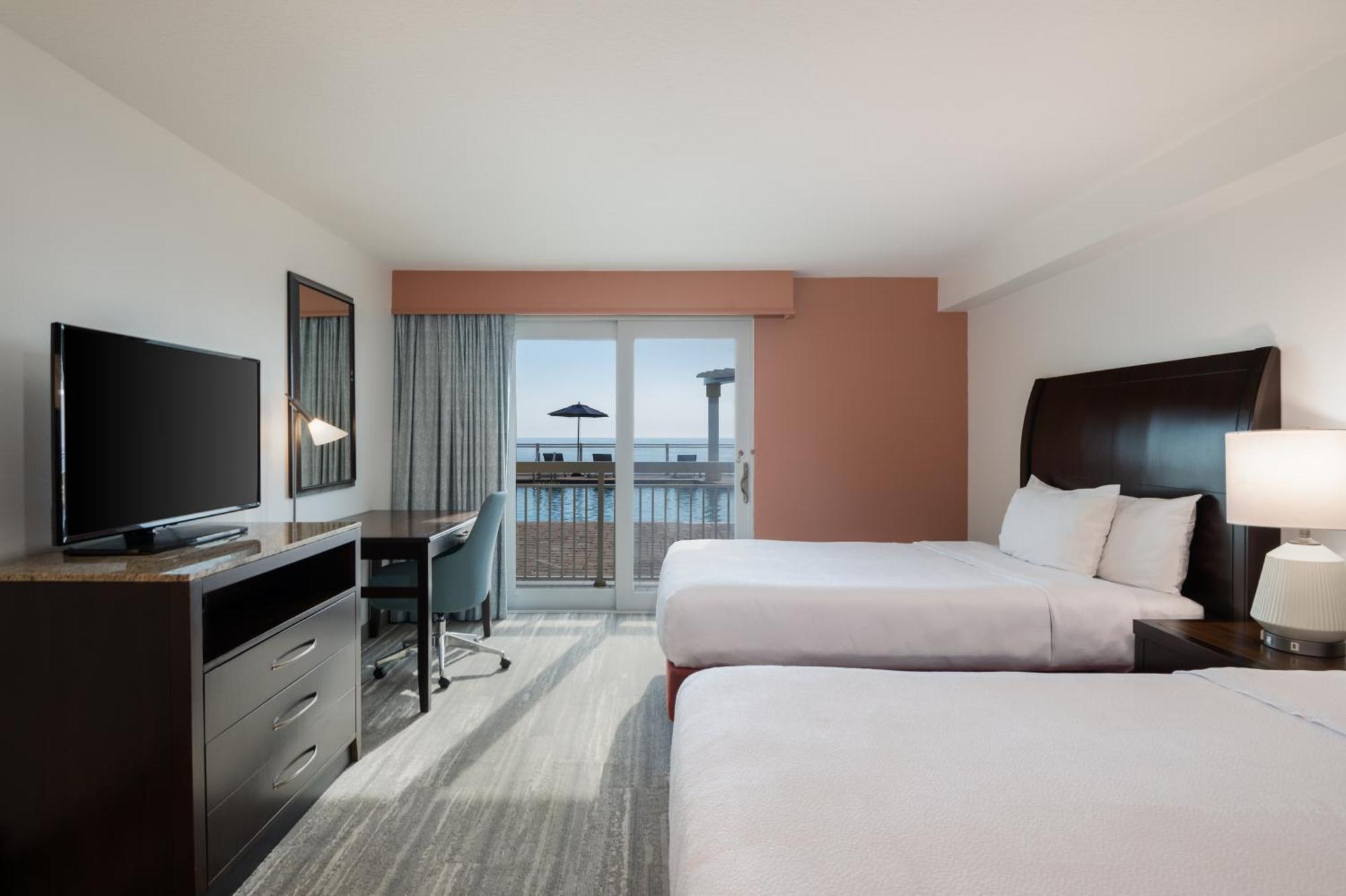 Queen Room Two Queen Beds Pool View Non-Smoking